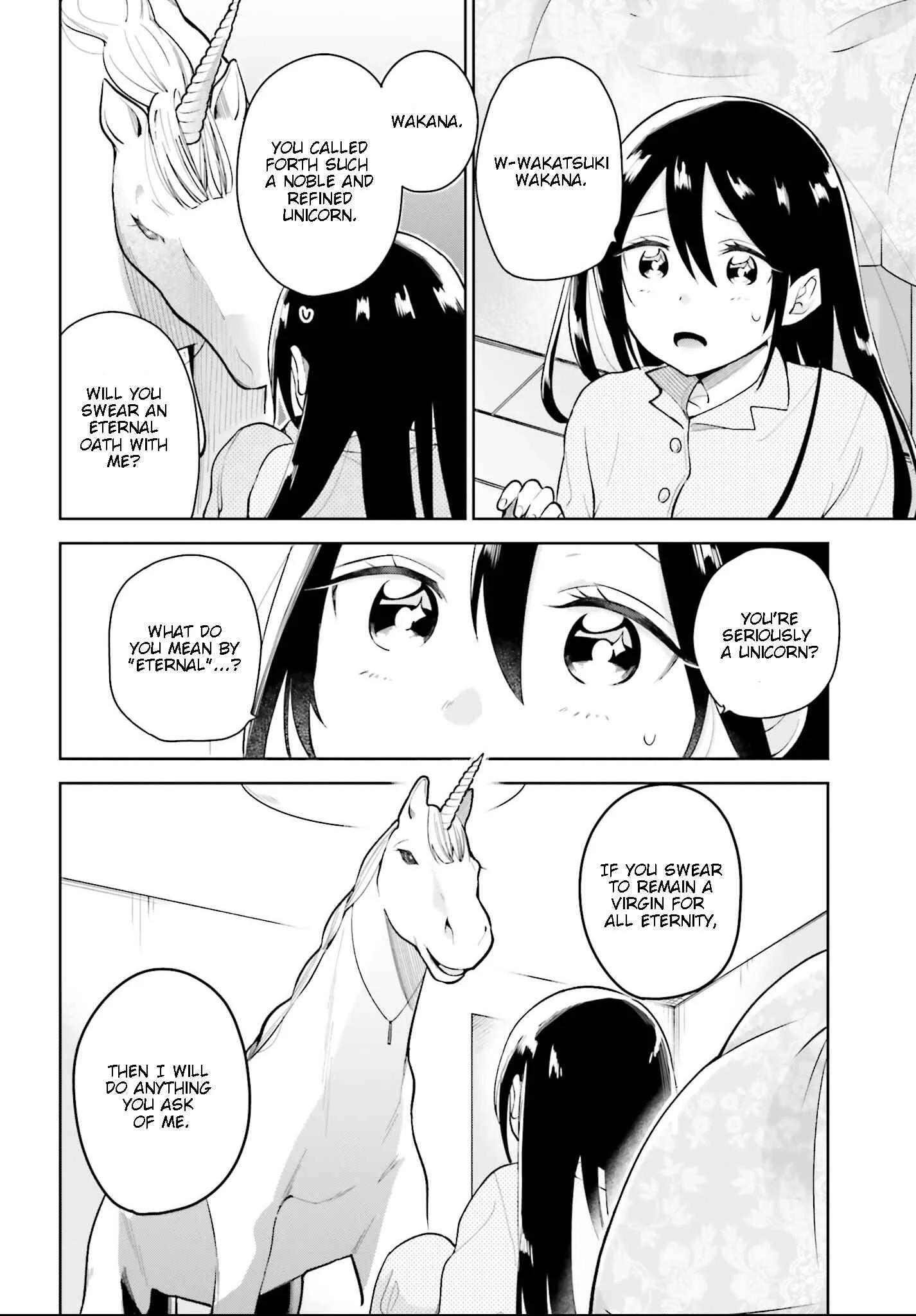 Unicorn to Sabishi-gari ya Shoujo Chapter 1.1: The Perverted Unicorn and the Super Lonely Girl Part 1 - Page 12
