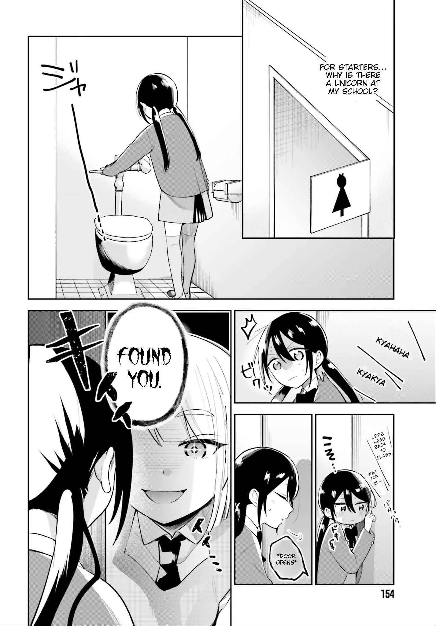 Unicorn to Sabishi-gari ya Shoujo Chapter 1.2: The Perverted Unicorn and the Super Lonely Girl Part 2 - Page 2
