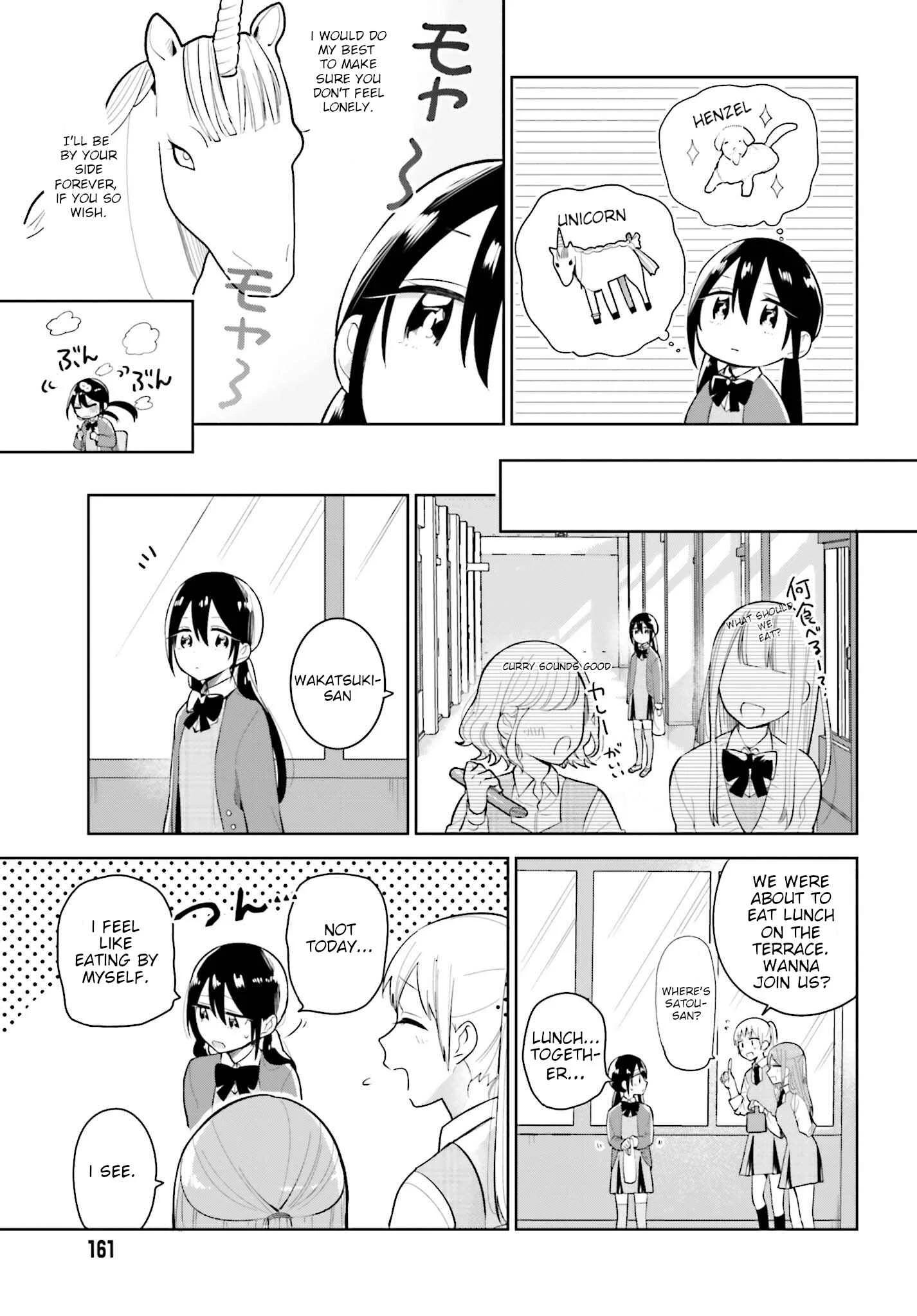 Unicorn to Sabishi-gari ya Shoujo Chapter 1.2: The Perverted Unicorn and the Super Lonely Girl Part 2 - Page 9