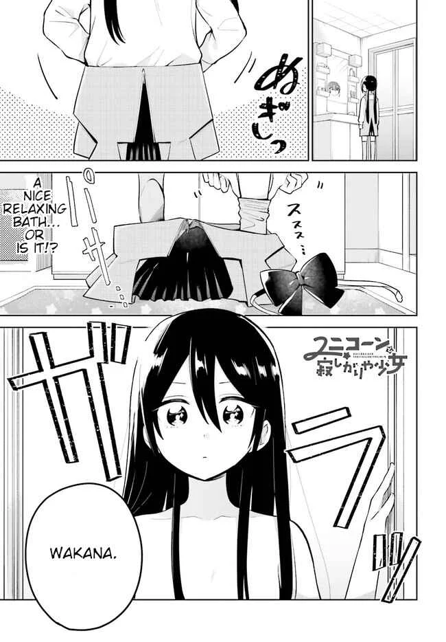 Unicorn to Sabishi-gari ya Shoujo Chapter 2.1: It's That Naked Buddies Thing, Right<3 Part 1 - Page 1