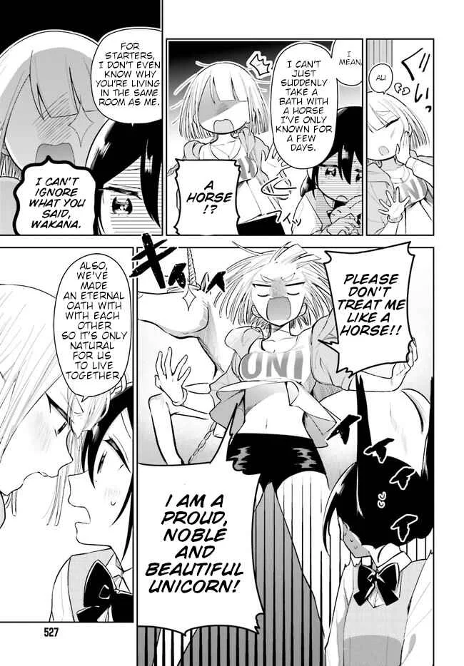 Unicorn to Sabishi-gari ya Shoujo Chapter 2.1: It's That Naked Buddies Thing, Right<3 Part 1 - Page 5