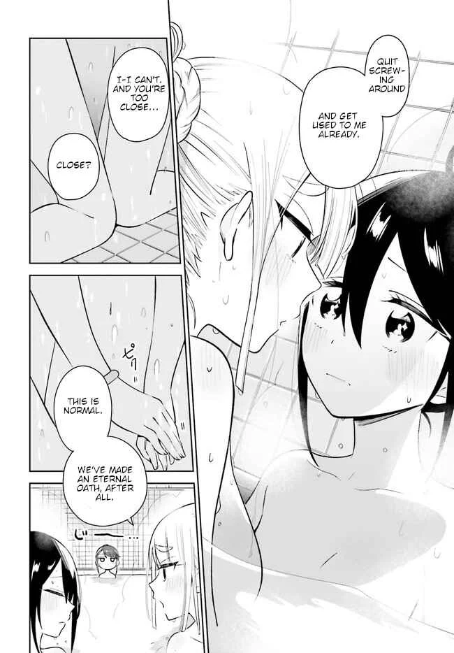 Unicorn to Sabishi-gari ya Shoujo Chapter 2.2: It's That Naked Buddies Thing, Right<3 Part 2 - Page 4
