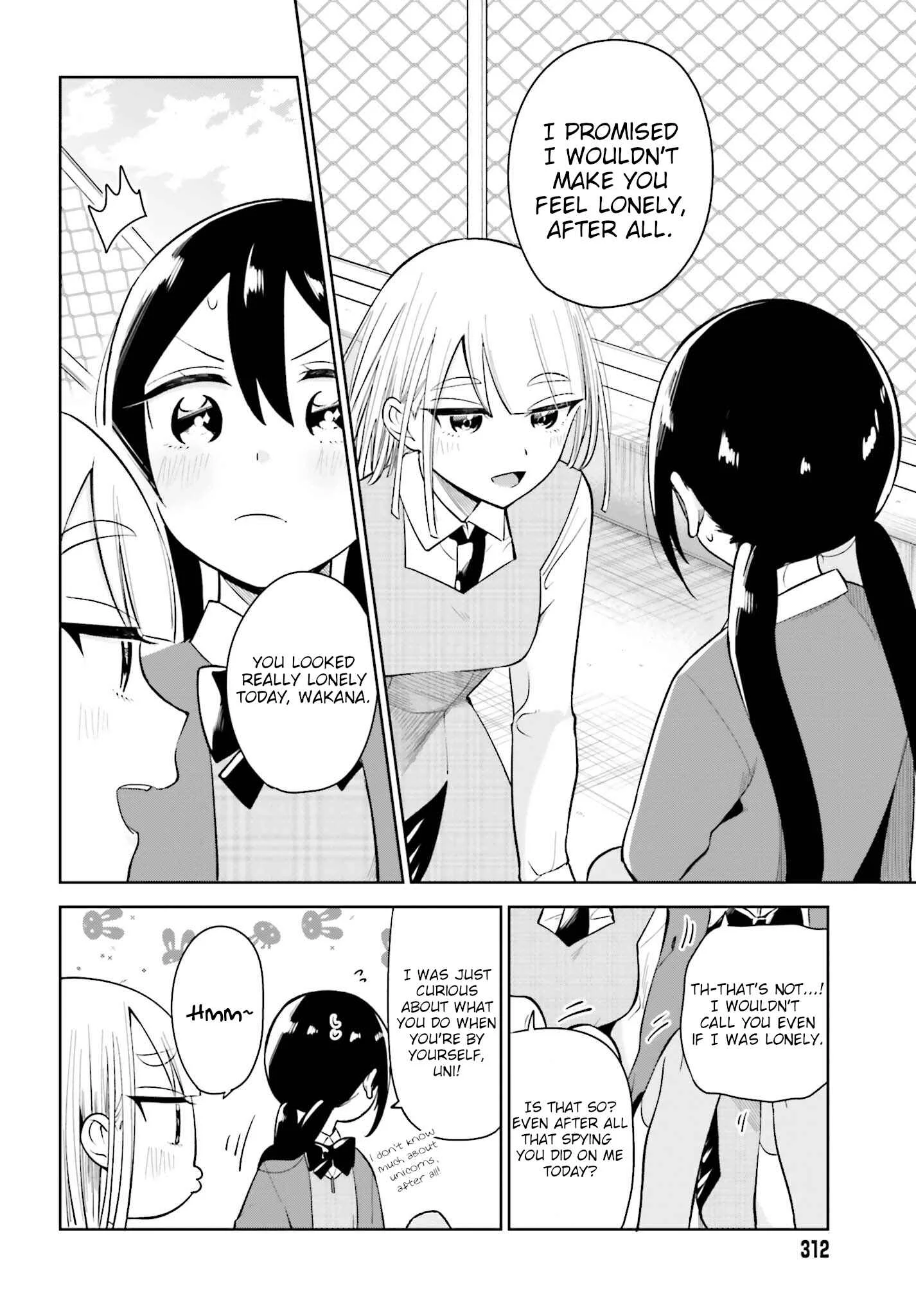 Unicorn to Sabishi-gari ya Shoujo Chapter 3.1: Am I The Only One You're Not Okay With? Part 1 - Page 12