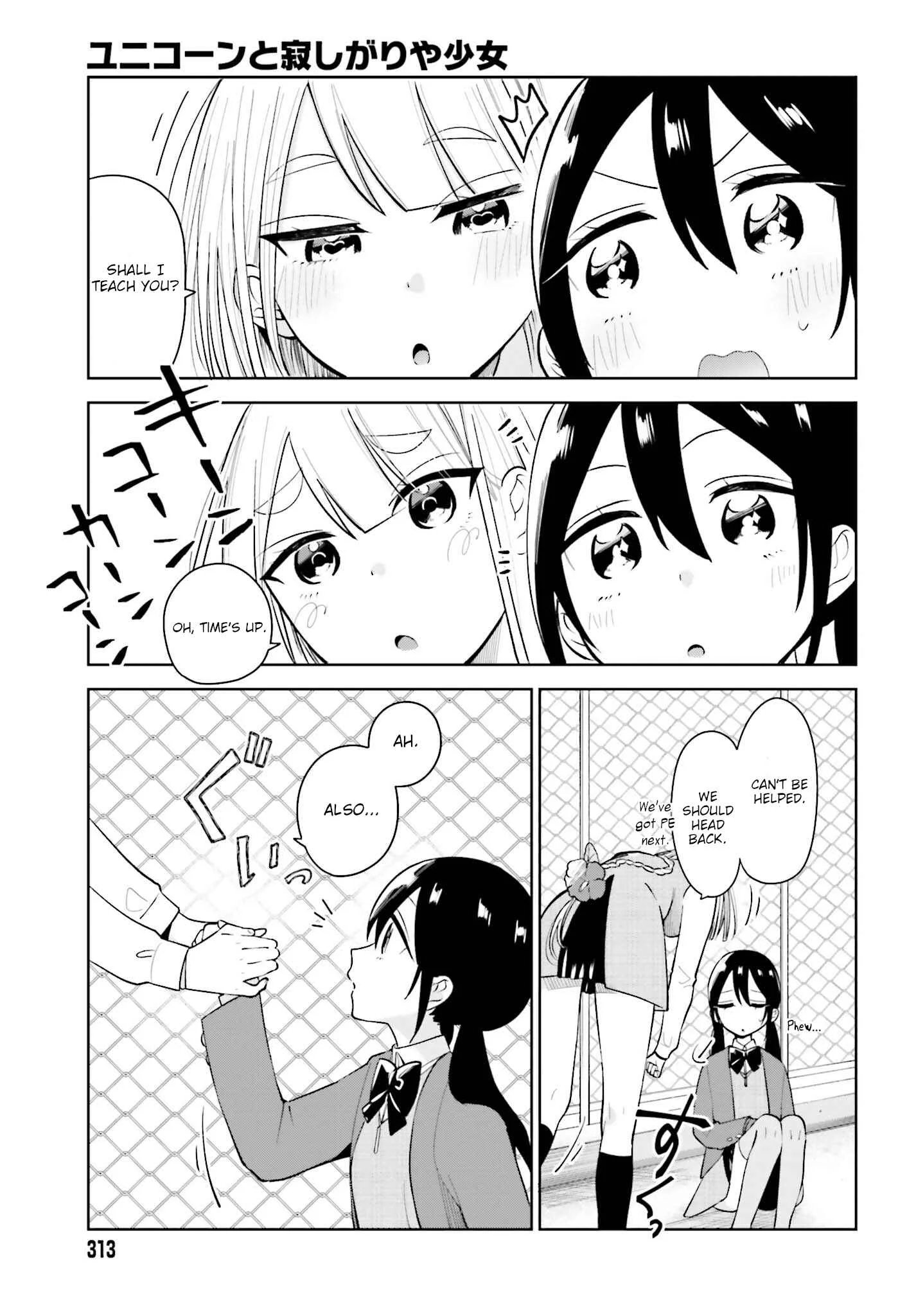 Unicorn to Sabishi-gari ya Shoujo Chapter 3.1: Am I The Only One You're Not Okay With? Part 1 - Page 13