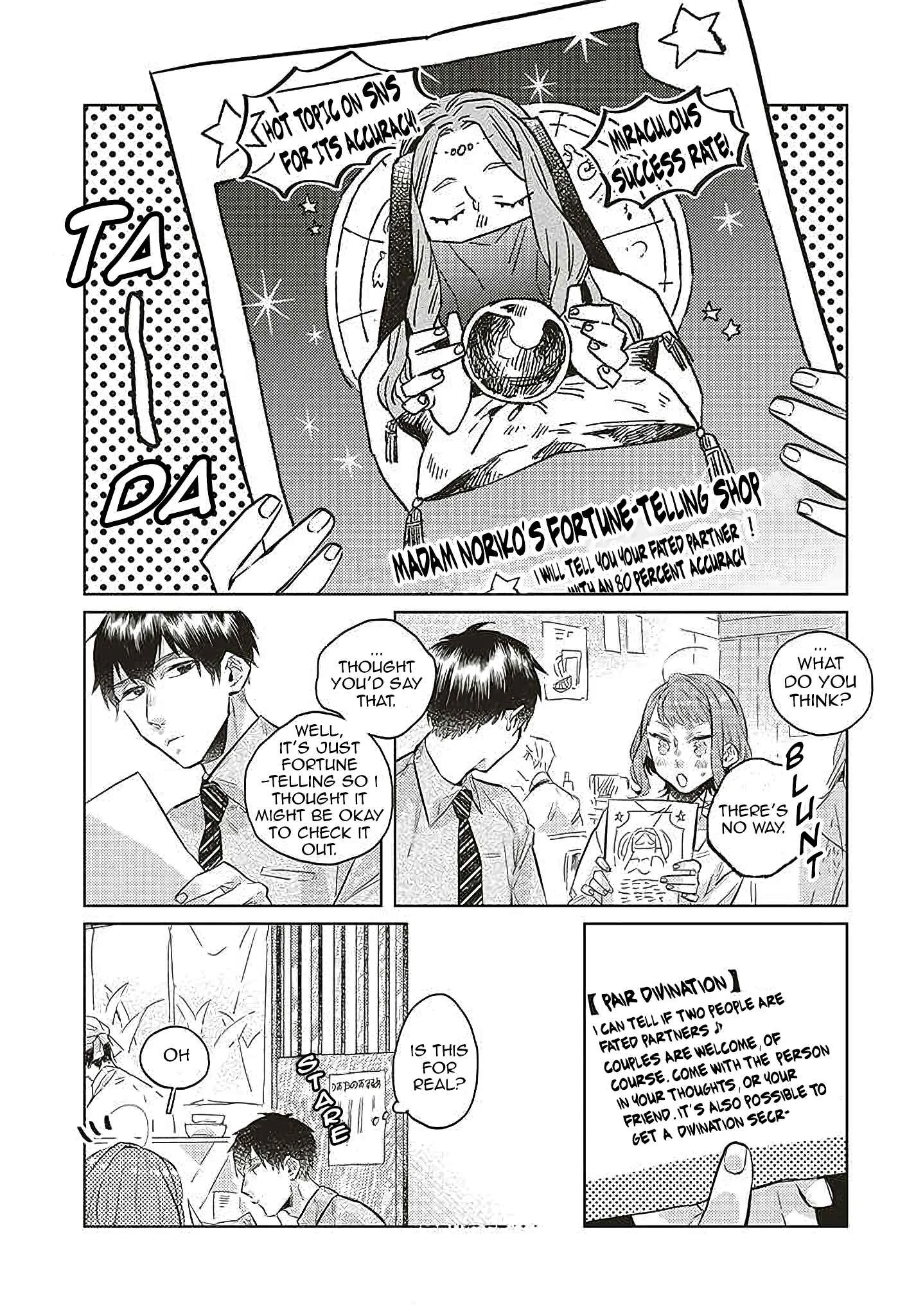 Unmei o Shinjinai Kare ga Iuni wa Chapter 4 - Page 1