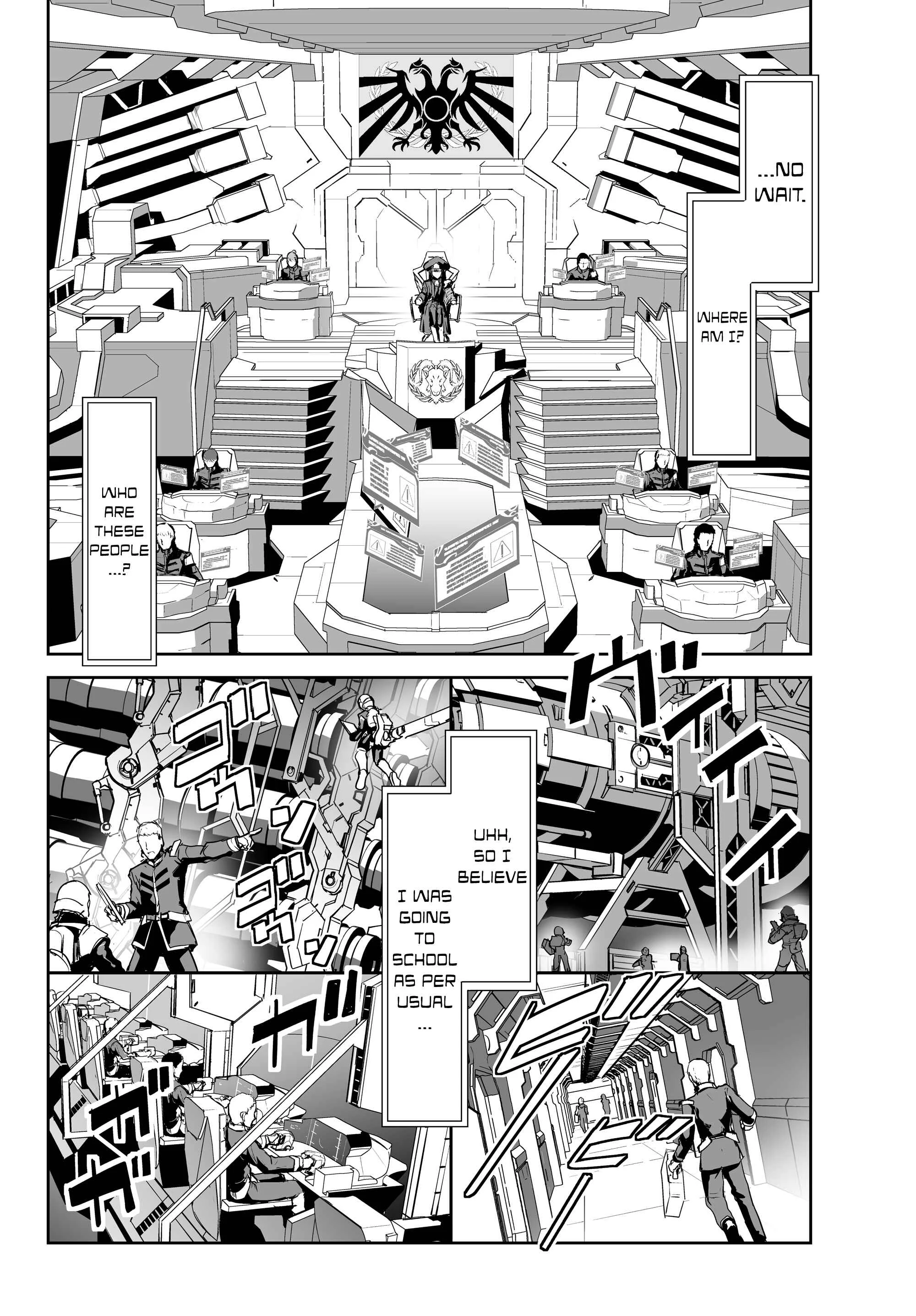 Unparalleled Path - Reincarnated as the AI for a Space Battleship Chapter 1: Reicarnation Course - Page 7