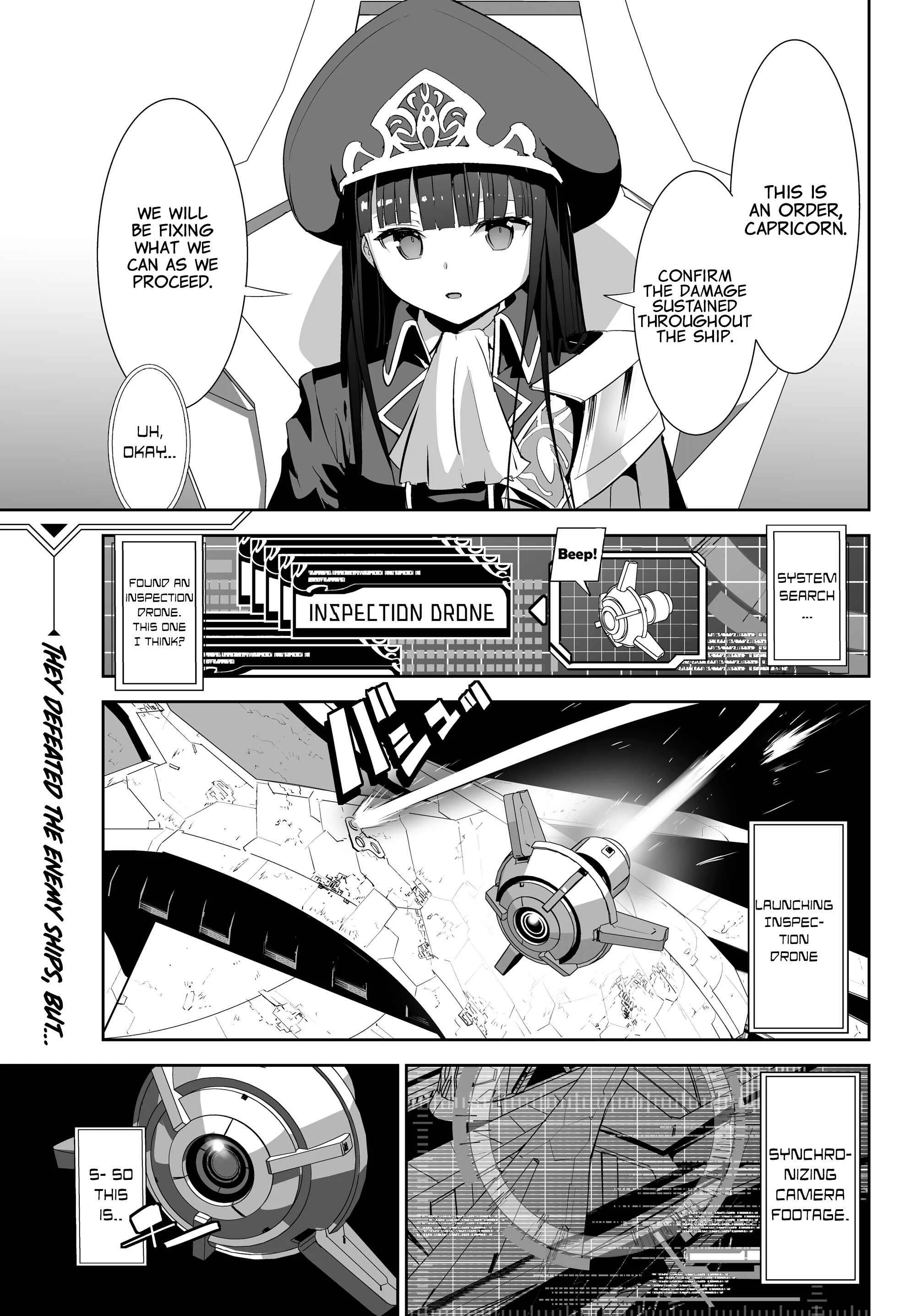 Unparalleled Path - Reincarnated as the AI for a Space Battleship Chapter 2: Reminiscence Course - Page 1