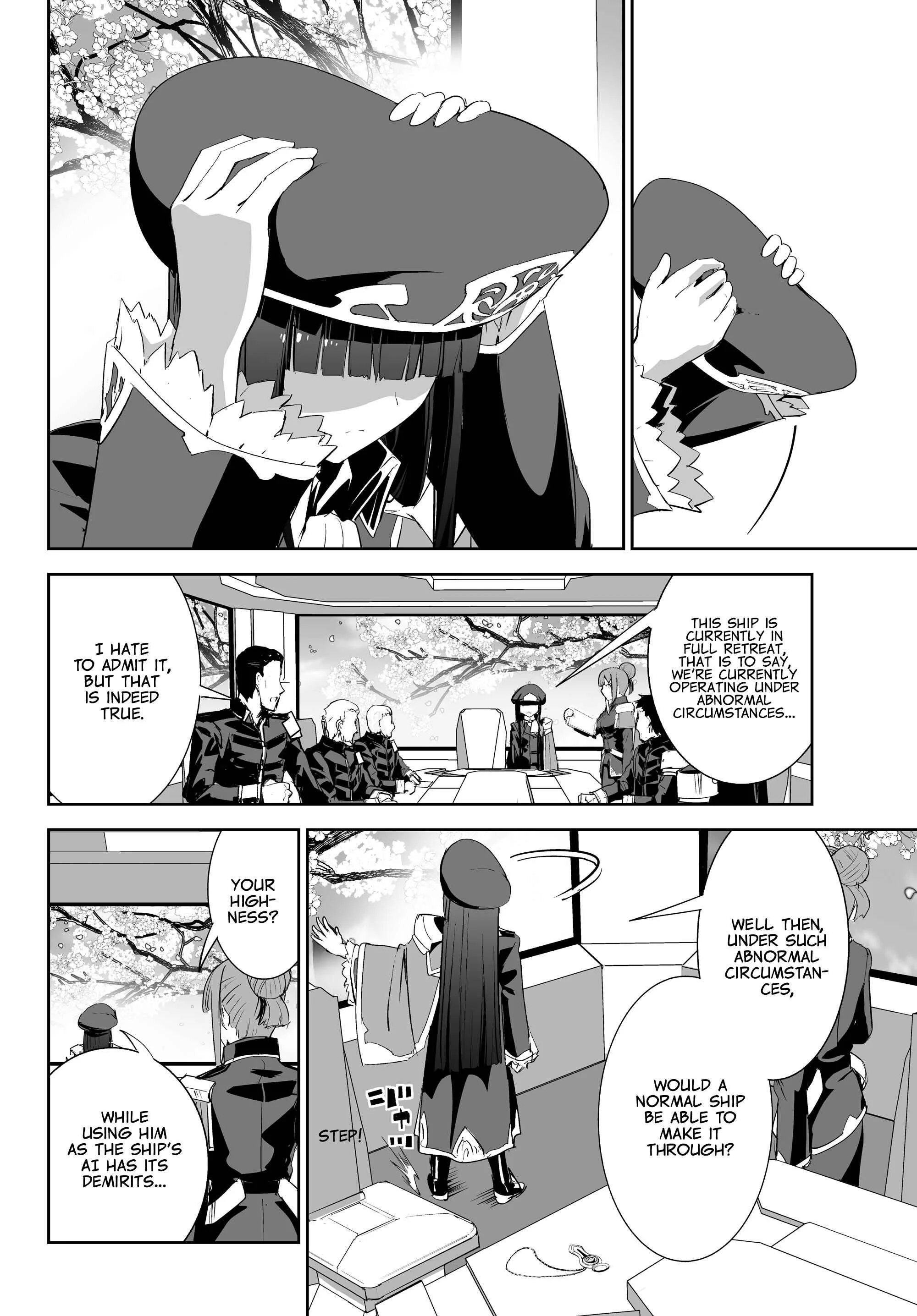 Unparalleled Path - Reincarnated as the AI for a Space Battleship Chapter 2: Reminiscence Course - Page 21