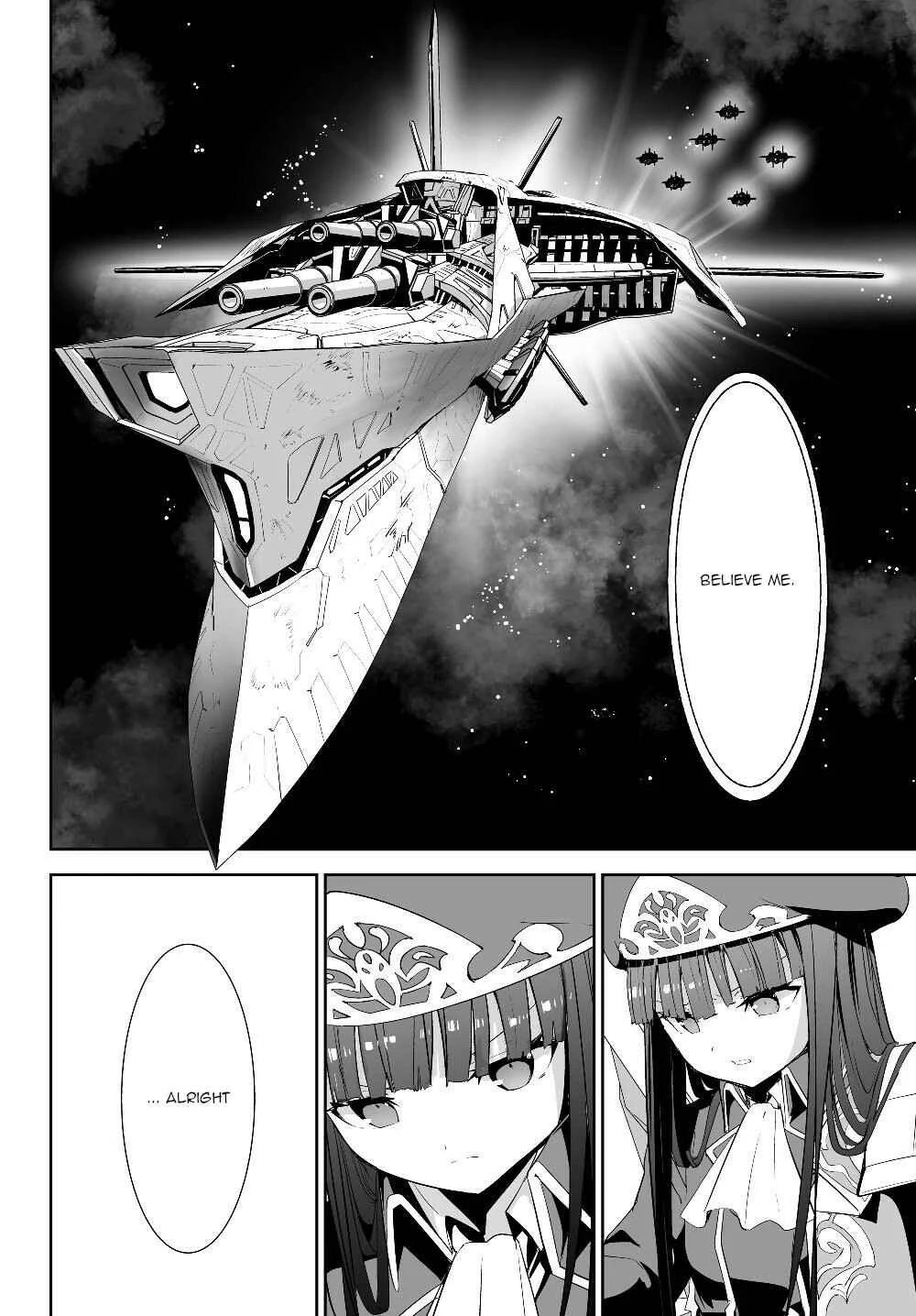 Unparalleled Path - Reincarnated as the AI for a Space Battleship Chapter 3: Mutiny Course - Page 8