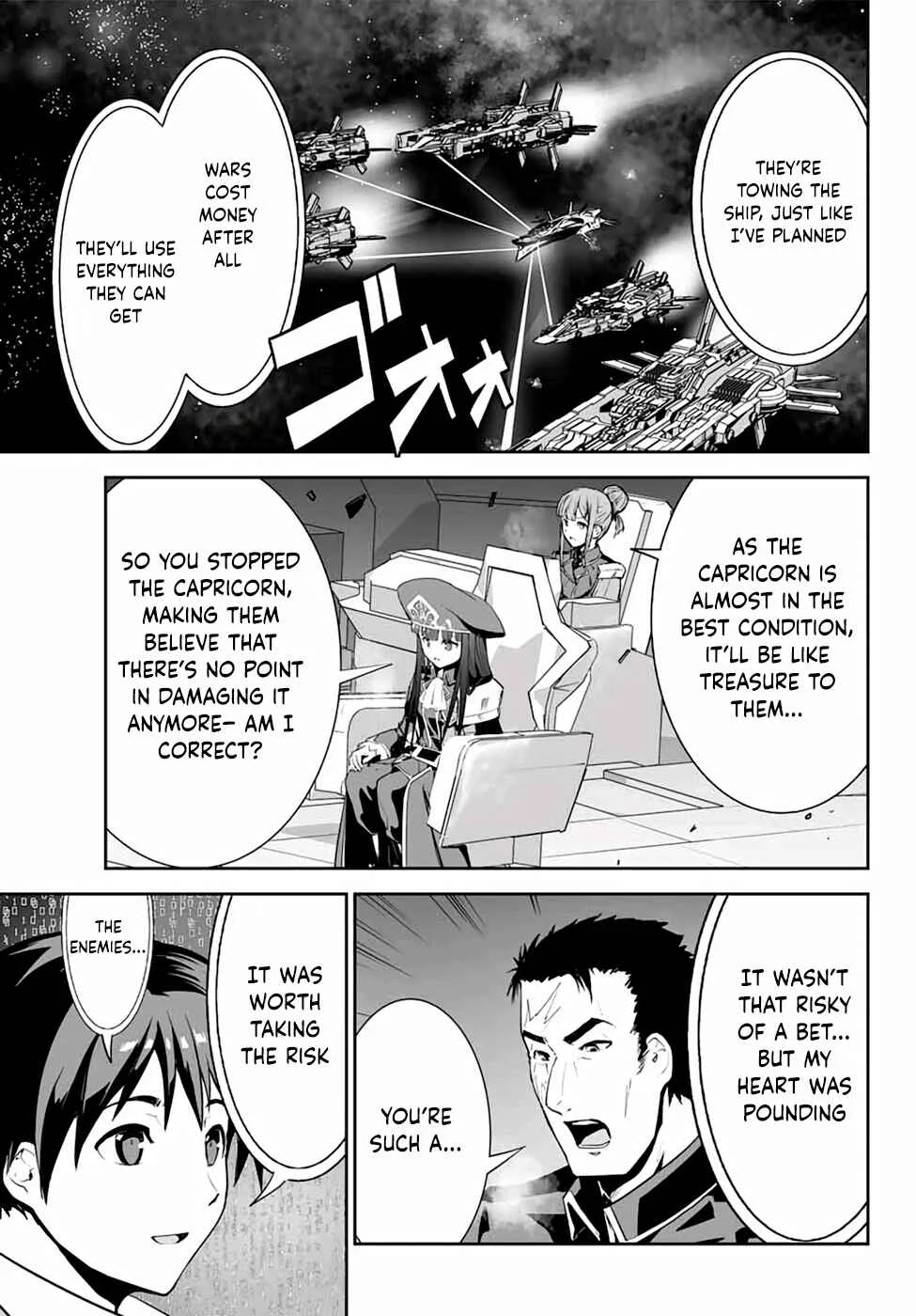 Unparalleled Path - Reincarnated as the AI for a Space Battleship Chapter 4: Disguised Route - Page 10