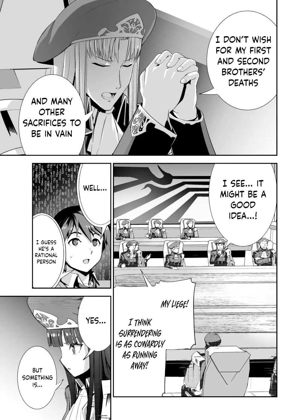 Unparalleled Path - Reincarnated as the AI for a Space Battleship Chapter 5: Schemed Route - Page 22