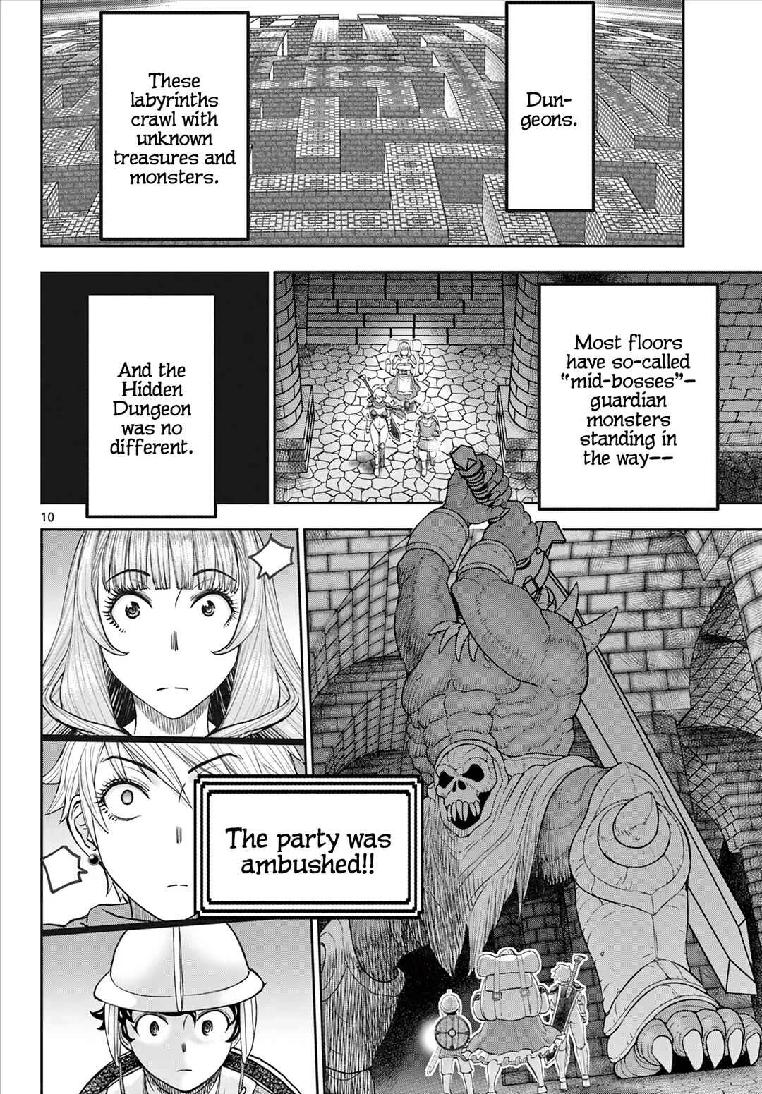 Ura Dungeon Okusan Chapter 3: Paladin LV51 Joins! - Page 11