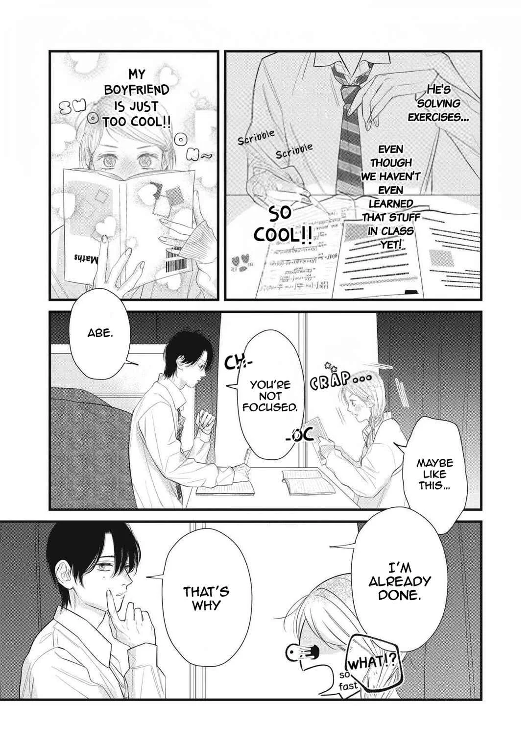 Ura mo Omote mo Kimi ga Suki Chapter 4.5: [BONUS] The kiss you give while hugging someone from behind - Page 9