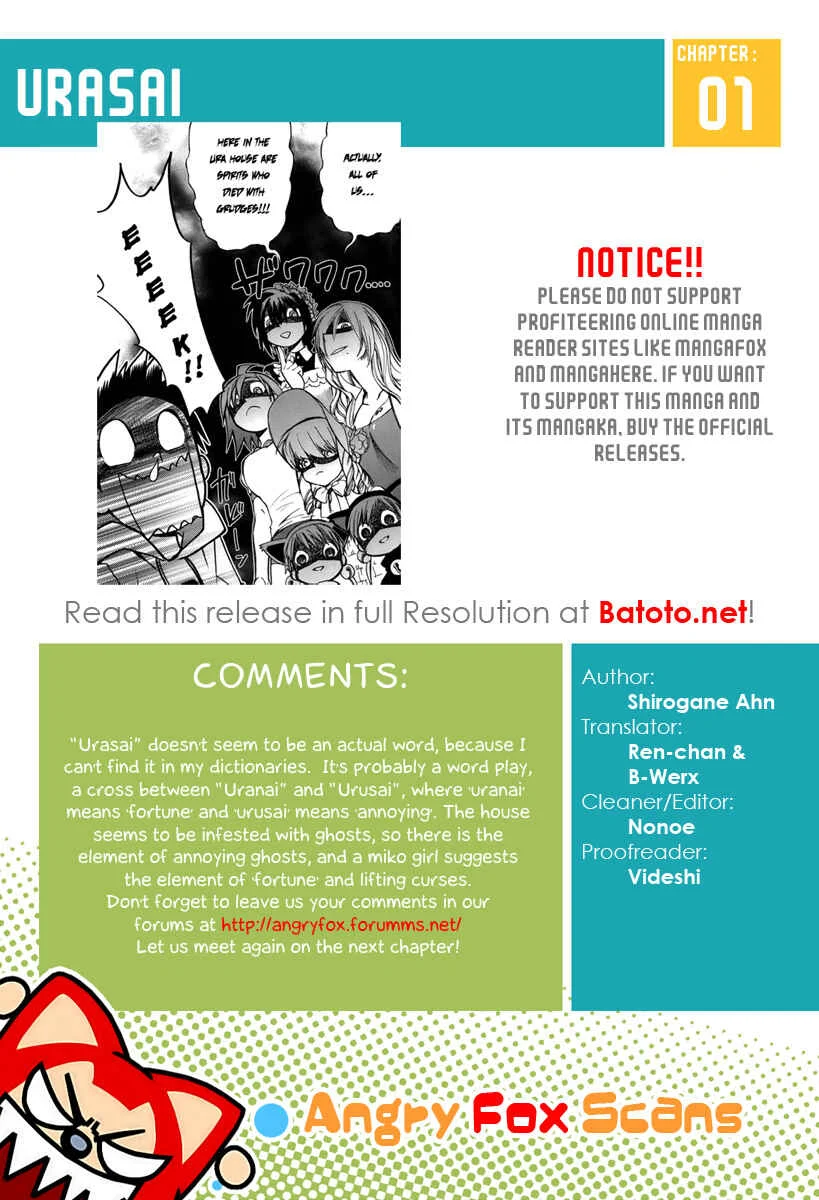 Urasai Chapter 1: A Sudden Rage of Sturm und Drang in My Prosaic Life - Page 43