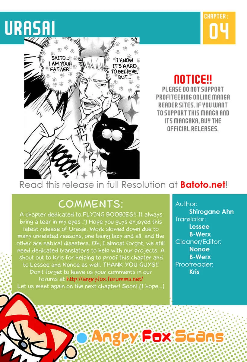 Urasai Chapter 4: While the Anxious Orphan Sketches, the Woman’s Pathos Continues to Exude - Page 30