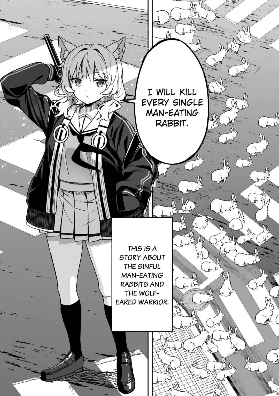 Usagi wa Kaku Katariki Chapter 1: The Man-Eating Rabbit and the Wolf - Page 5