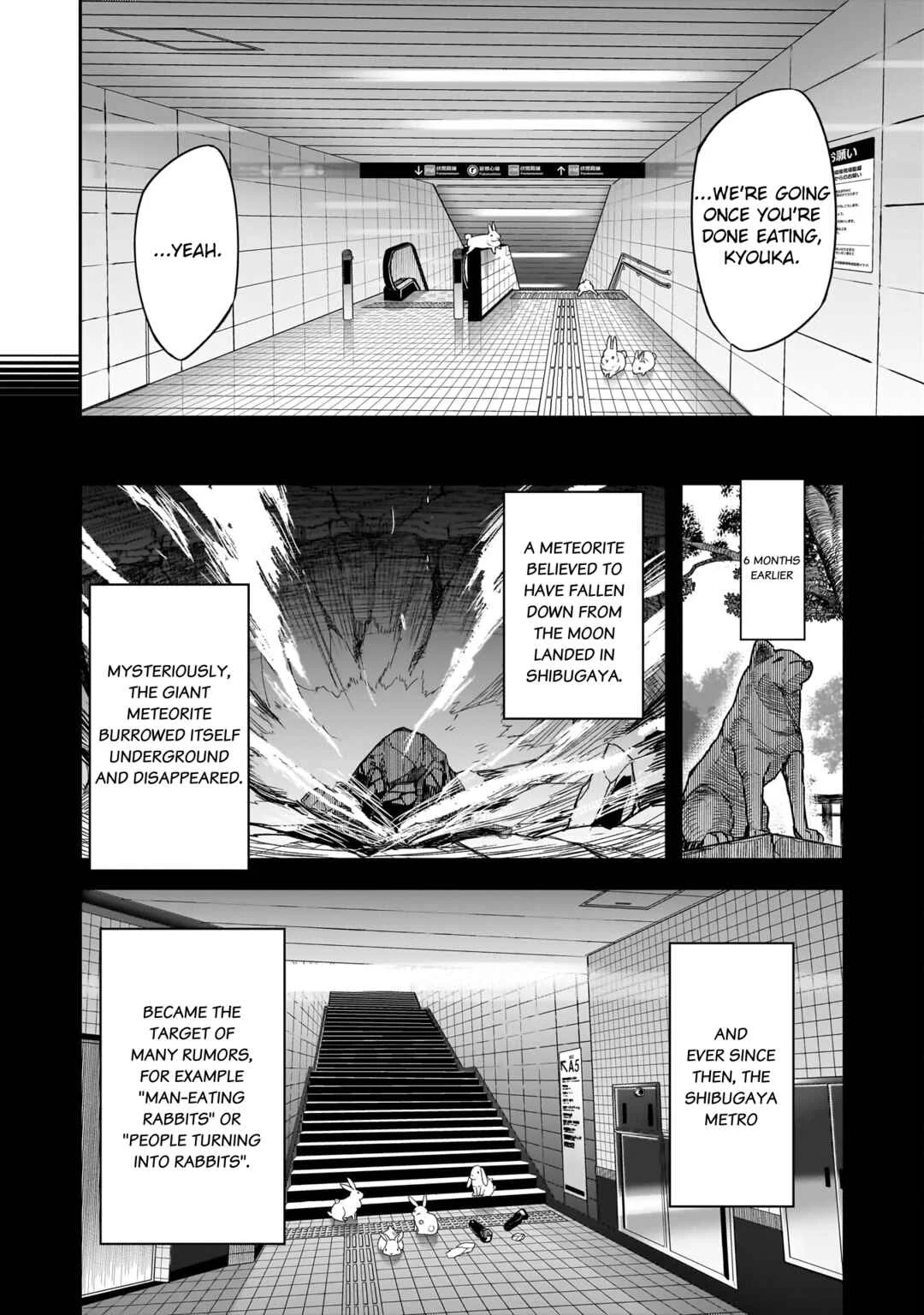 Usagi wa Kaku Katariki Chapter 1: The Man-Eating Rabbit and the Wolf - Page 10
