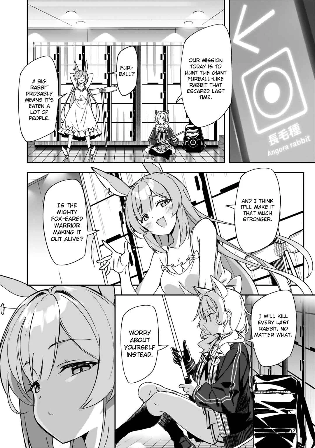 Usagi wa Kaku Katariki Chapter 1: The Man-Eating Rabbit and the Wolf - Page 16