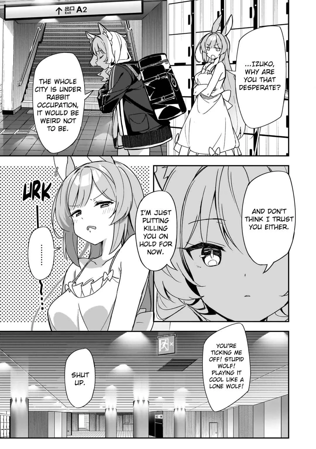 Usagi wa Kaku Katariki Chapter 1: The Man-Eating Rabbit and the Wolf - Page 17