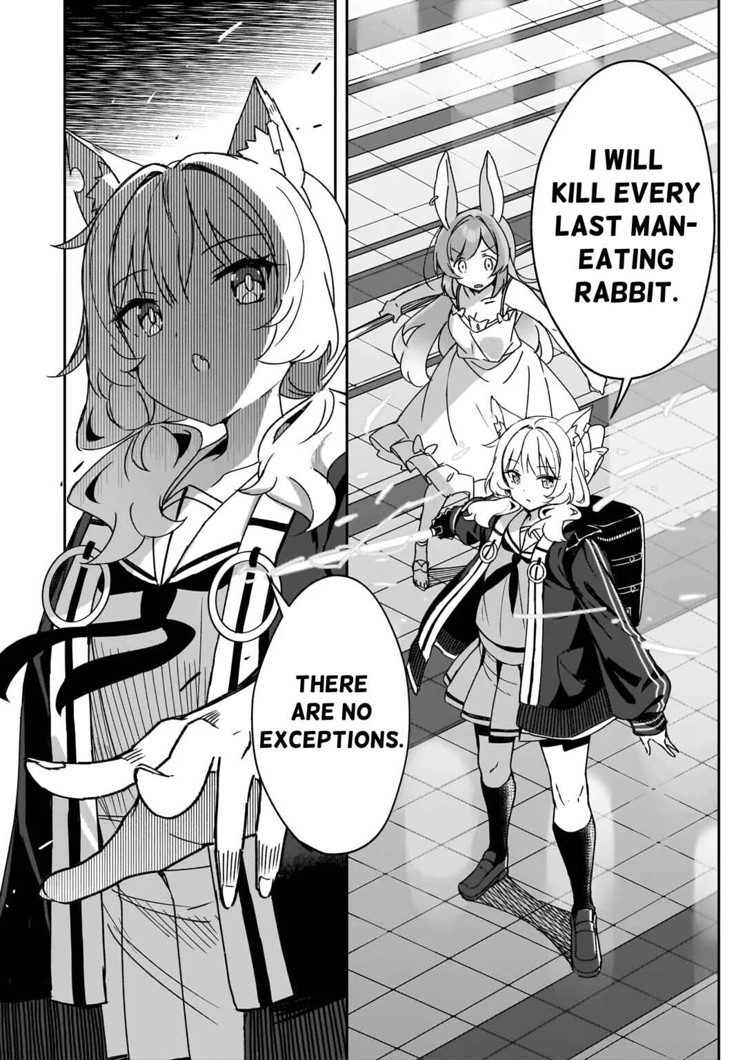 Usagi wa Kaku Katariki Chapter 1: The Man-Eating Rabbit and the Wolf - Page 22