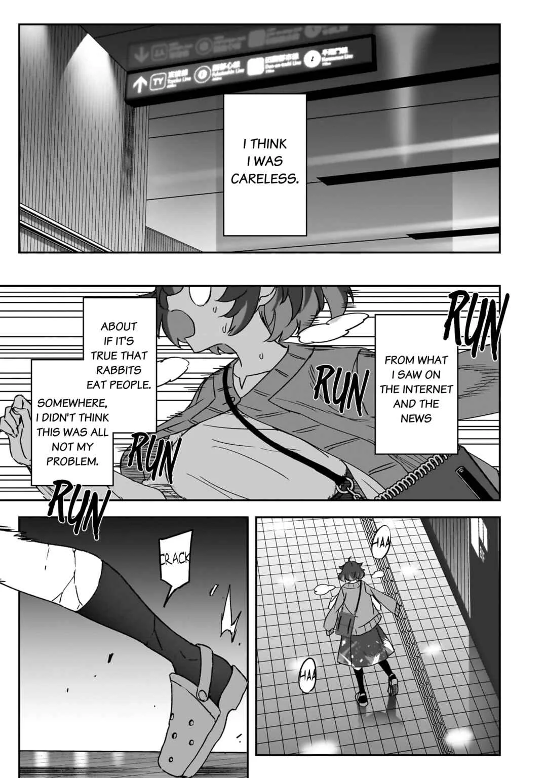 Usagi wa Kaku Katariki Chapter 2: Construction Rabbit - Page 1