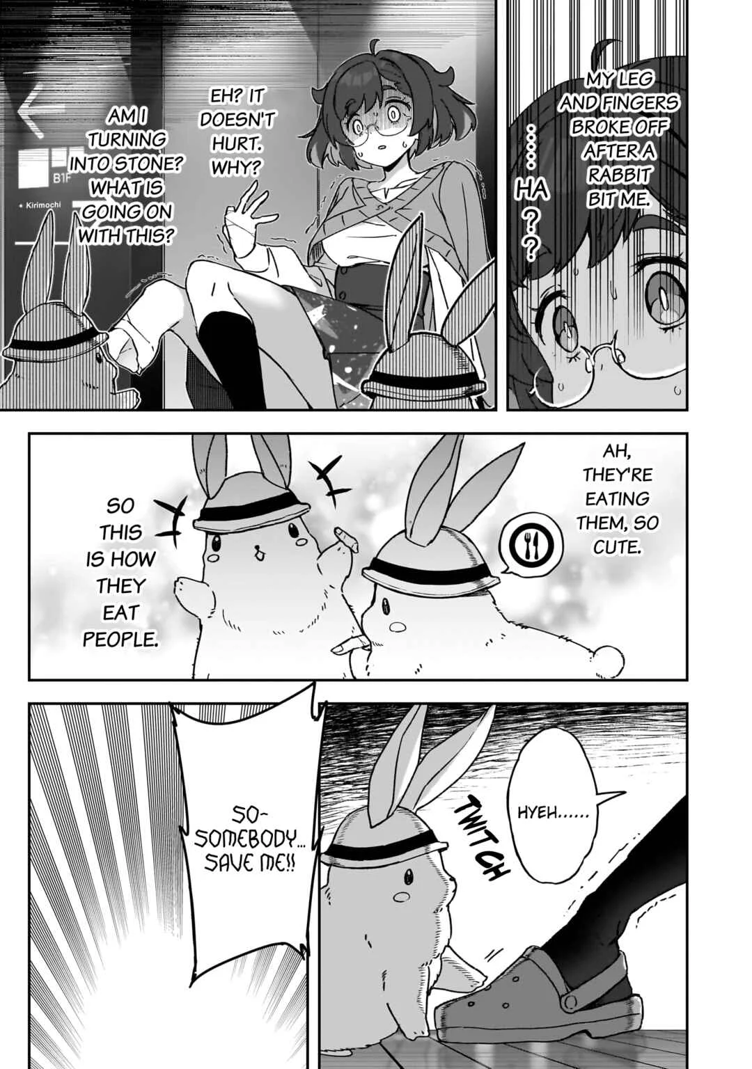 Usagi wa Kaku Katariki Chapter 2: Construction Rabbit - Page 9