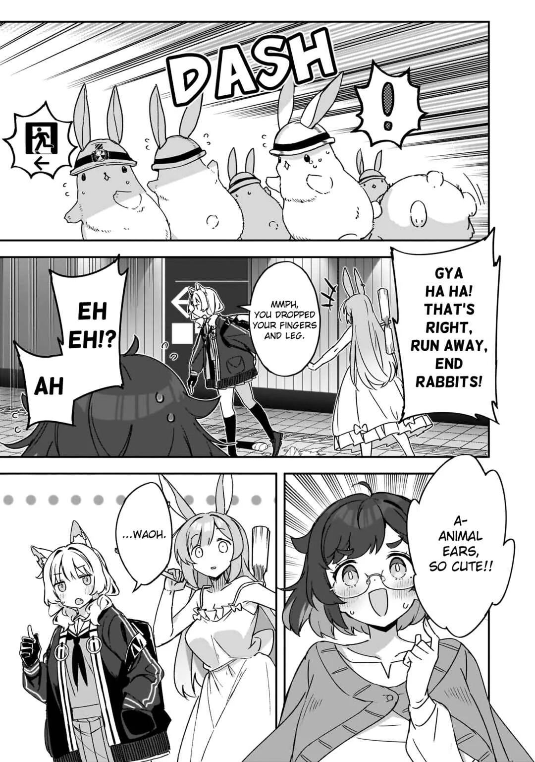 Usagi wa Kaku Katariki Chapter 2: Construction Rabbit - Page 11