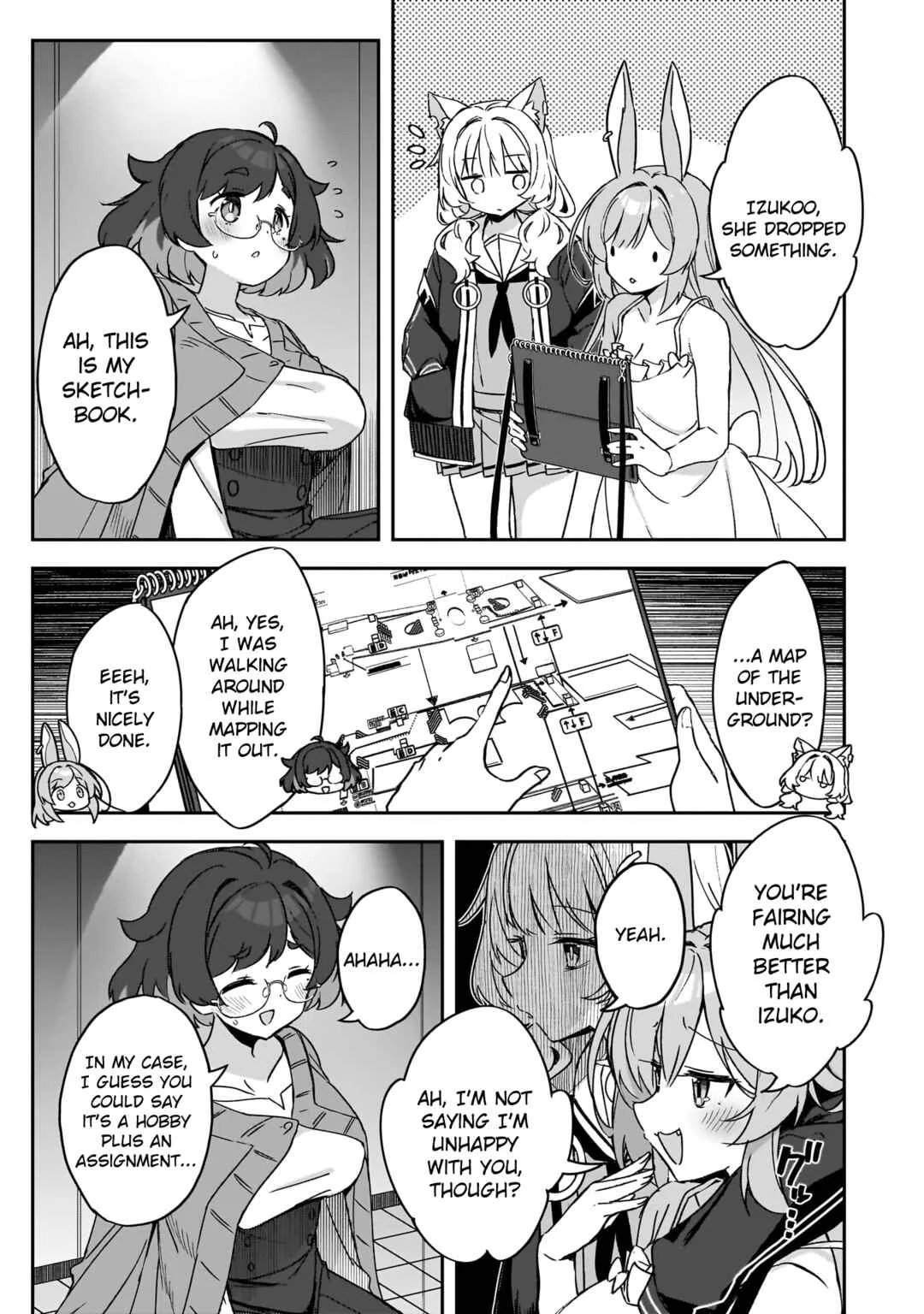 Usagi wa Kaku Katariki Chapter 2: Construction Rabbit - Page 13
