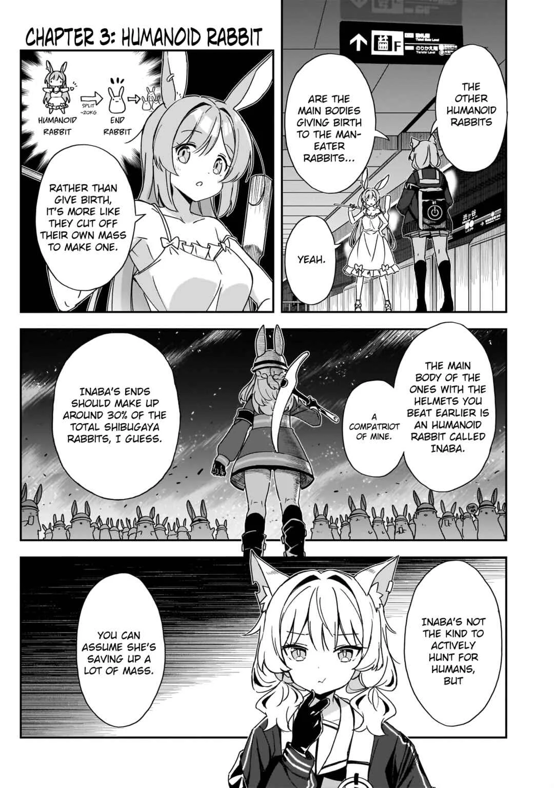 Usagi wa Kaku Katariki Chapter 3: Humanoid Rabbit - Page 1