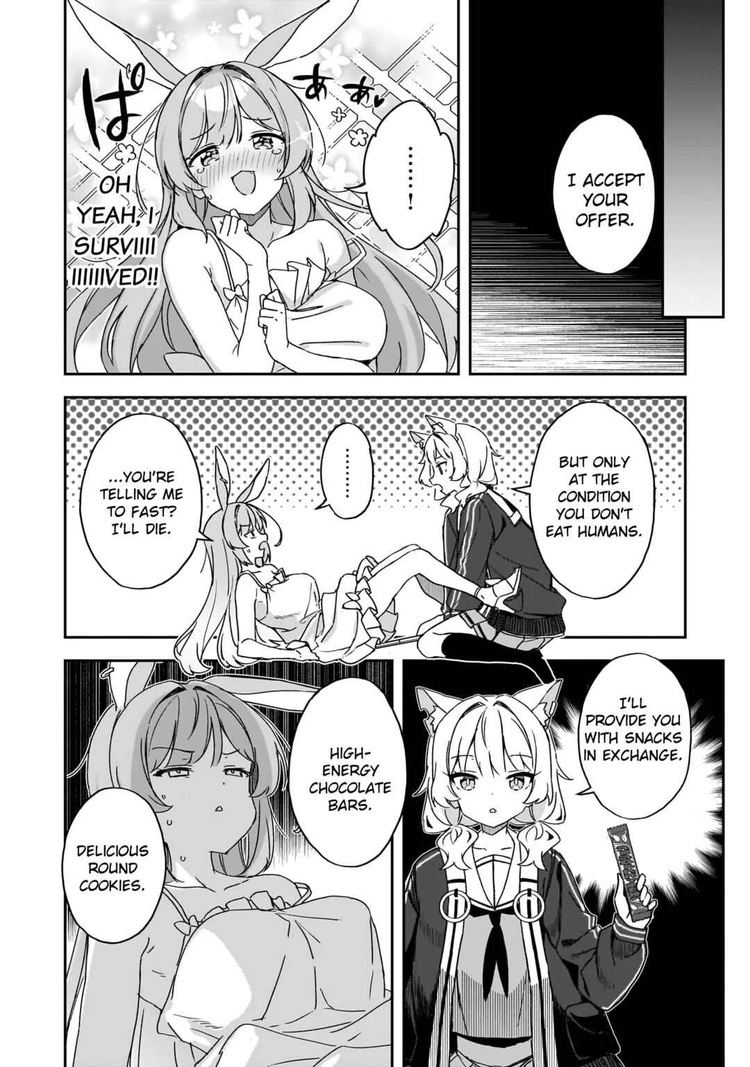 Usagi wa Kaku Katariki Chapter 3: Humanoid Rabbit - Page 22