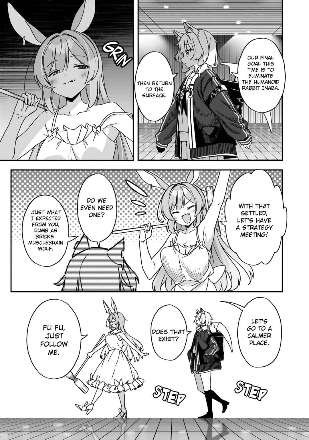 Usagi wa Kaku Katariki Chapter 4: Friends - Page 5