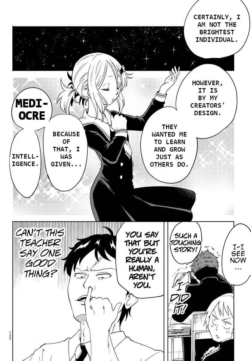 Usotsuki Android Chapter 2: The Android Gets Out of a Pinch With Her Eyes - Page 13