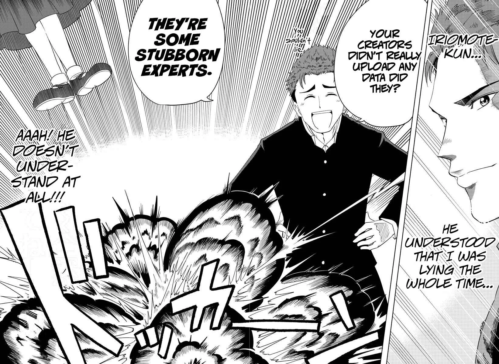 Usotsuki Android Chapter 2: The Android Gets Out of a Pinch With Her Eyes - Page 23