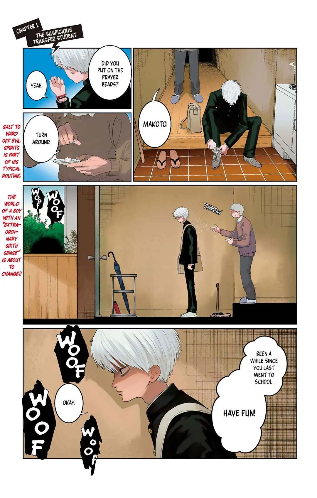Utsuranain desu Chapter 1: The Suspicious Transfer Student - Page 8
