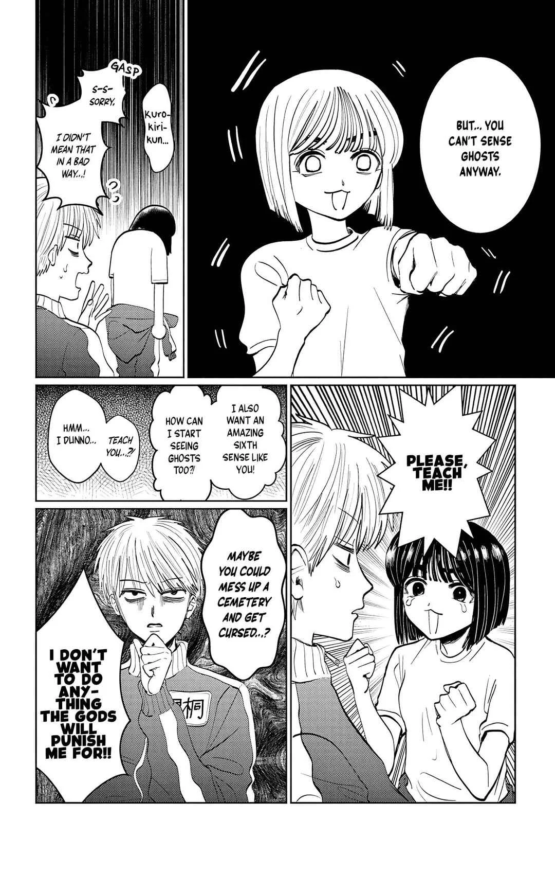 Utsuranain desu Chapter 3: Close Call, Almost Dispelled - Page 4