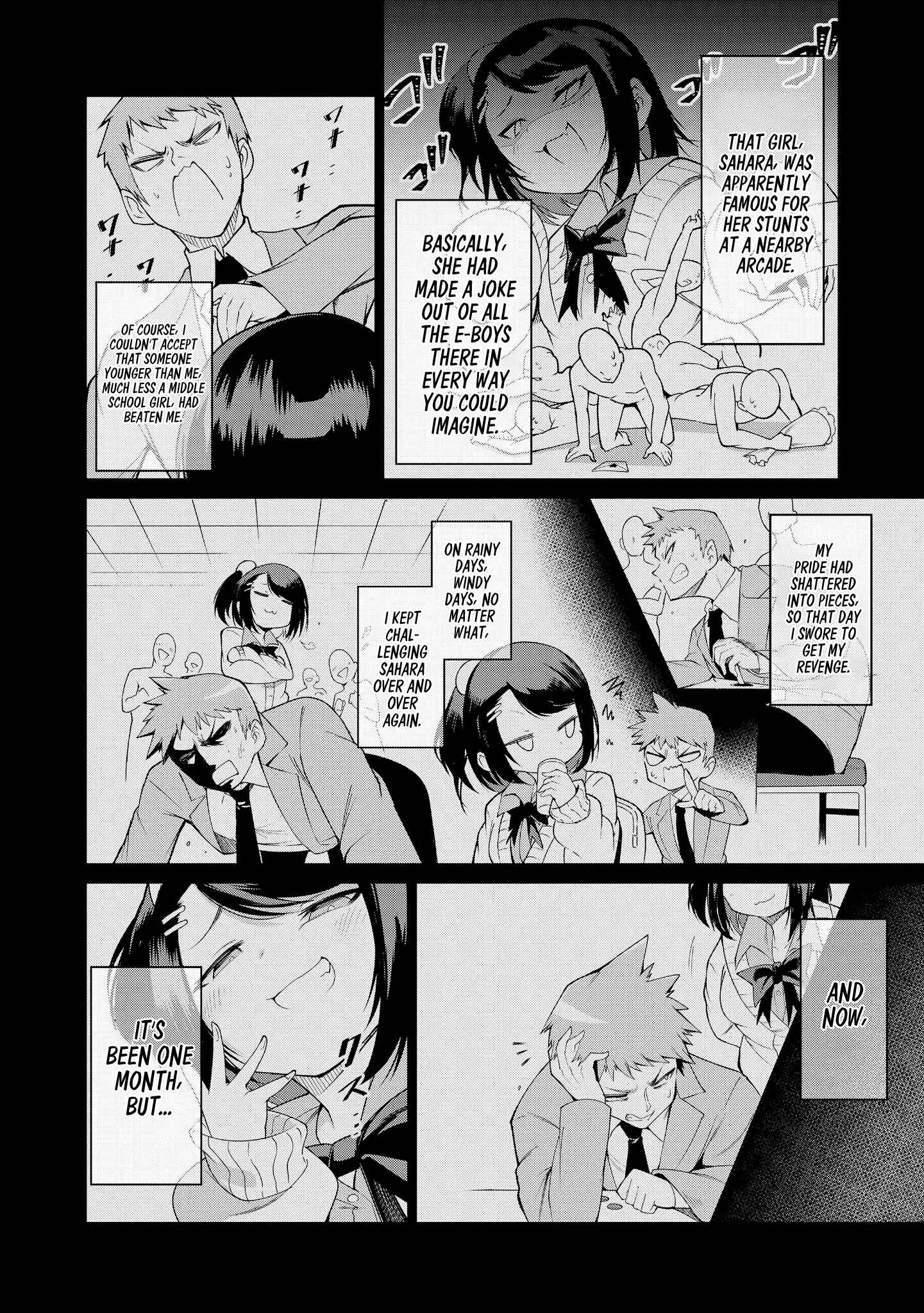 Uza Kawaii Kouhai to Ichaicha suru dake no Anthology Comic Chapter 3: Sahara Won't Lose Today Either! - Page 4