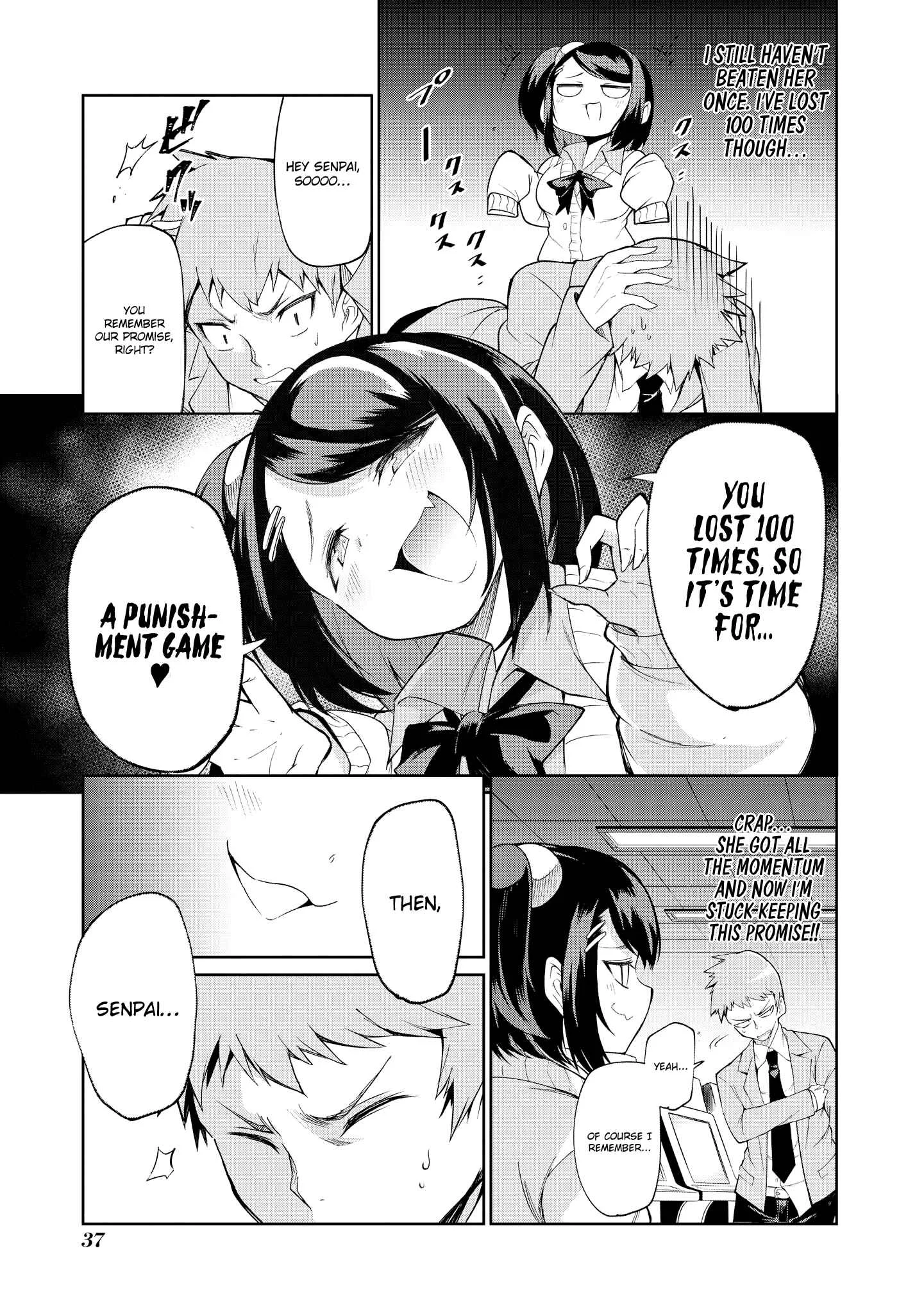 Uza Kawaii Kouhai to Ichaicha suru dake no Anthology Comic Chapter 3: Sahara Won't Lose Today Either! - Page 5