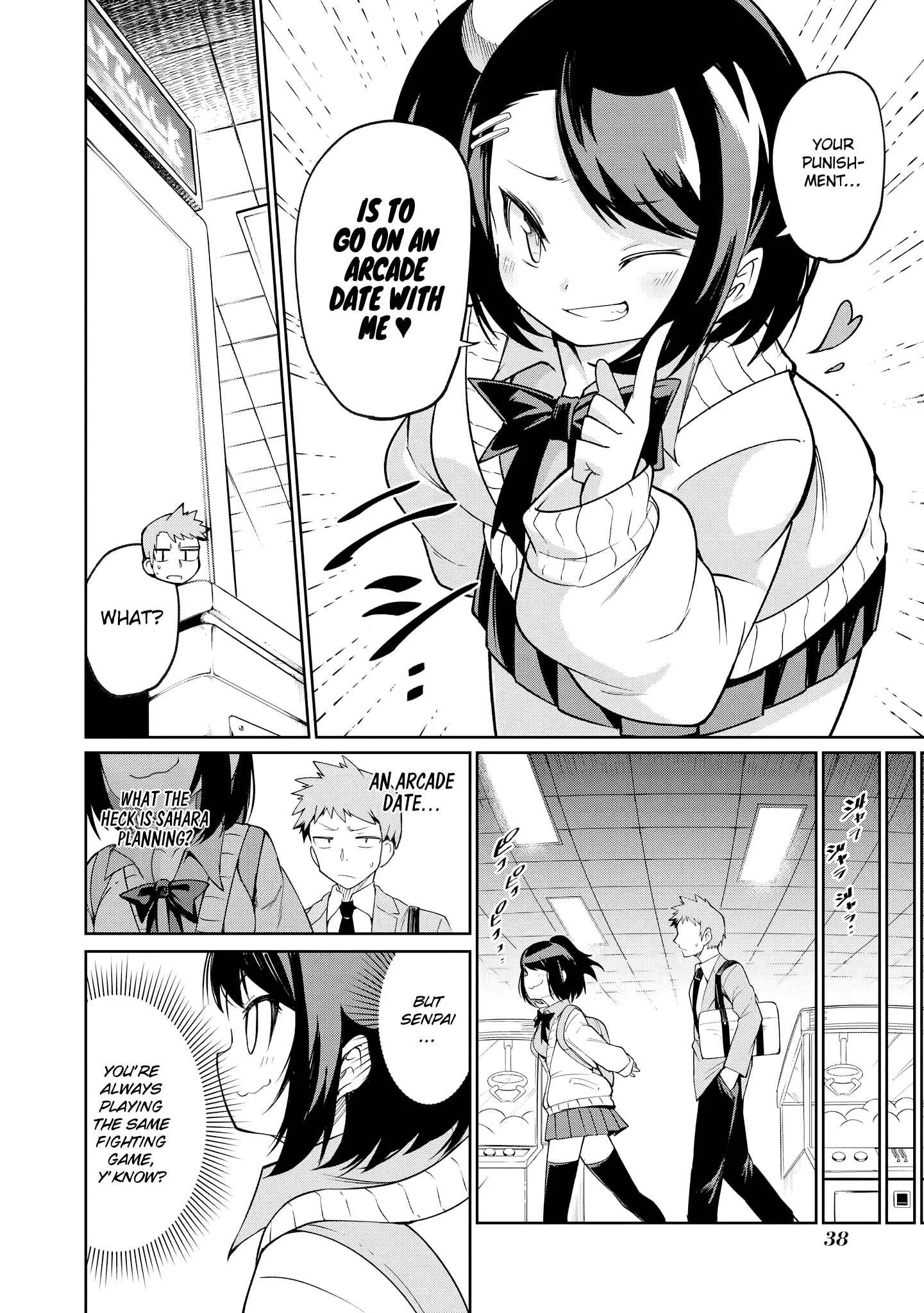 Uza Kawaii Kouhai to Ichaicha suru dake no Anthology Comic Chapter 3: Sahara Won't Lose Today Either! - Page 6