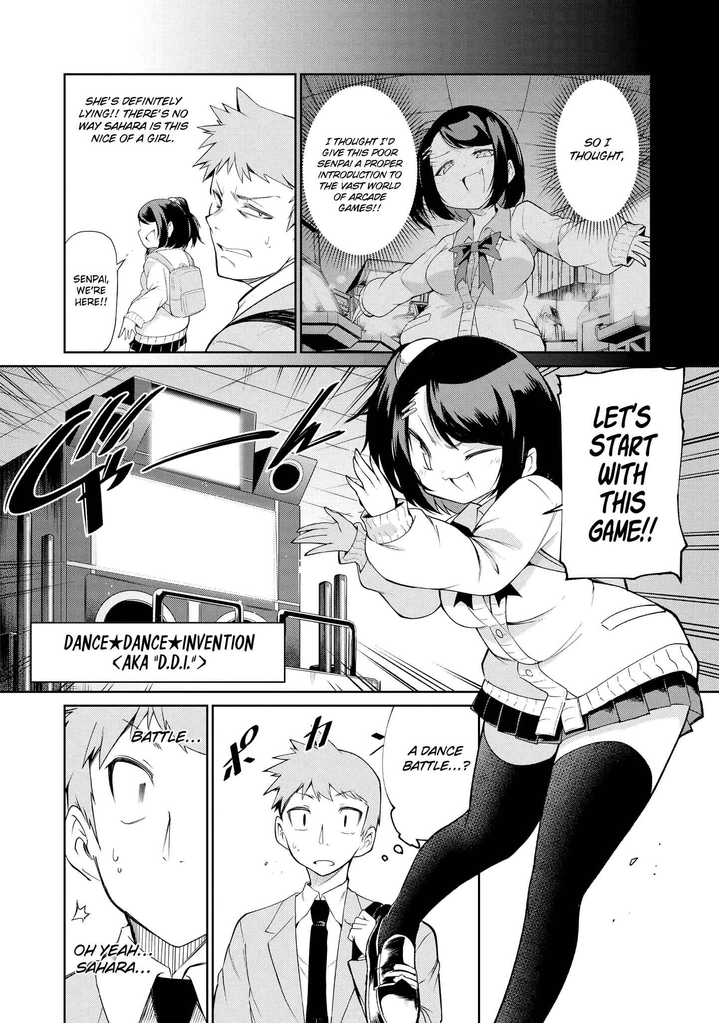 Uza Kawaii Kouhai to Ichaicha suru dake no Anthology Comic Chapter 3: Sahara Won't Lose Today Either! - Page 7