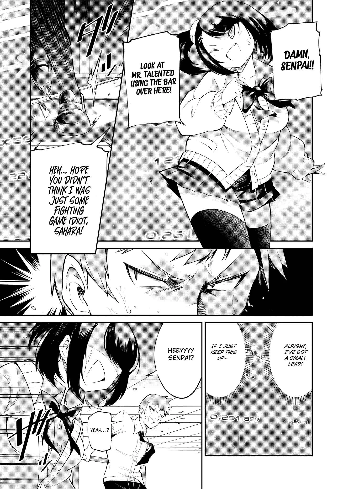 Uza Kawaii Kouhai to Ichaicha suru dake no Anthology Comic Chapter 3: Sahara Won't Lose Today Either! - Page 9