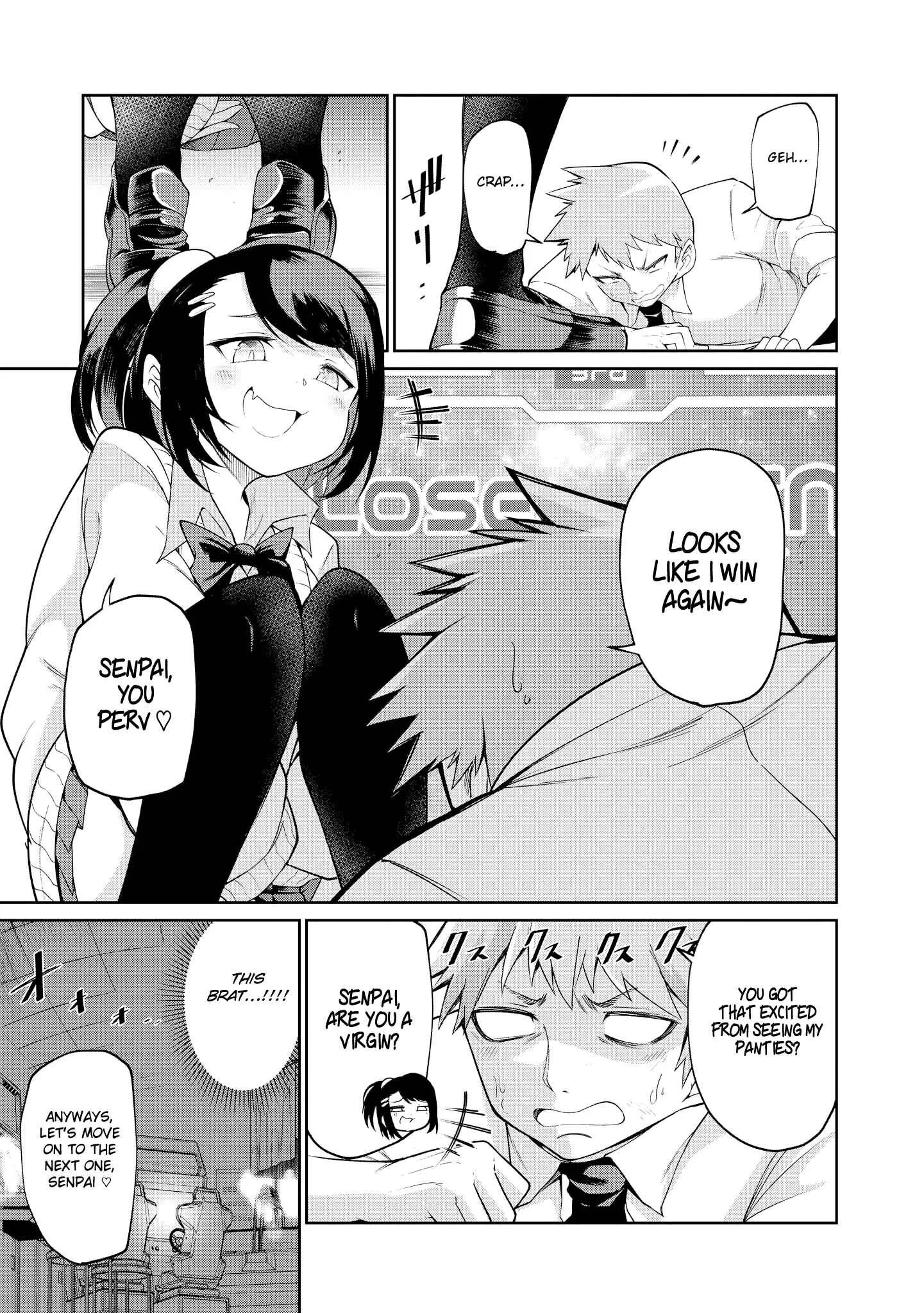 Uza Kawaii Kouhai to Ichaicha suru dake no Anthology Comic Chapter 3: Sahara Won't Lose Today Either! - Page 11
