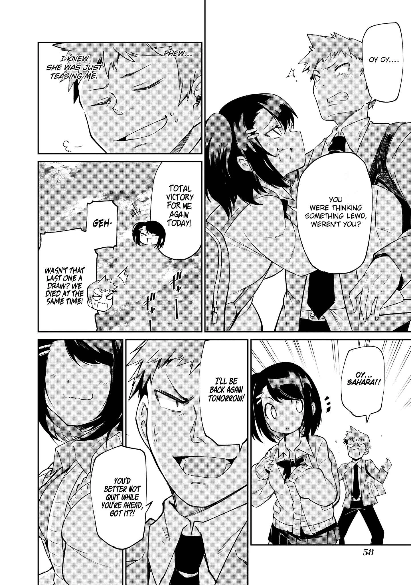 Uza Kawaii Kouhai to Ichaicha suru dake no Anthology Comic Chapter 3: Sahara Won't Lose Today Either! - Page 26