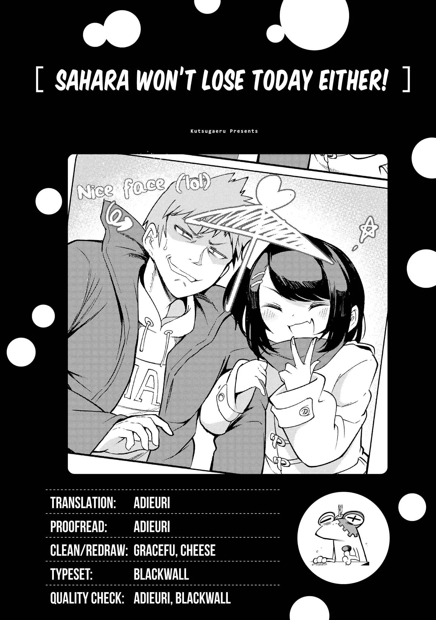 Uza Kawaii Kouhai to Ichaicha suru dake no Anthology Comic Chapter 3: Sahara Won't Lose Today Either! - Page 28