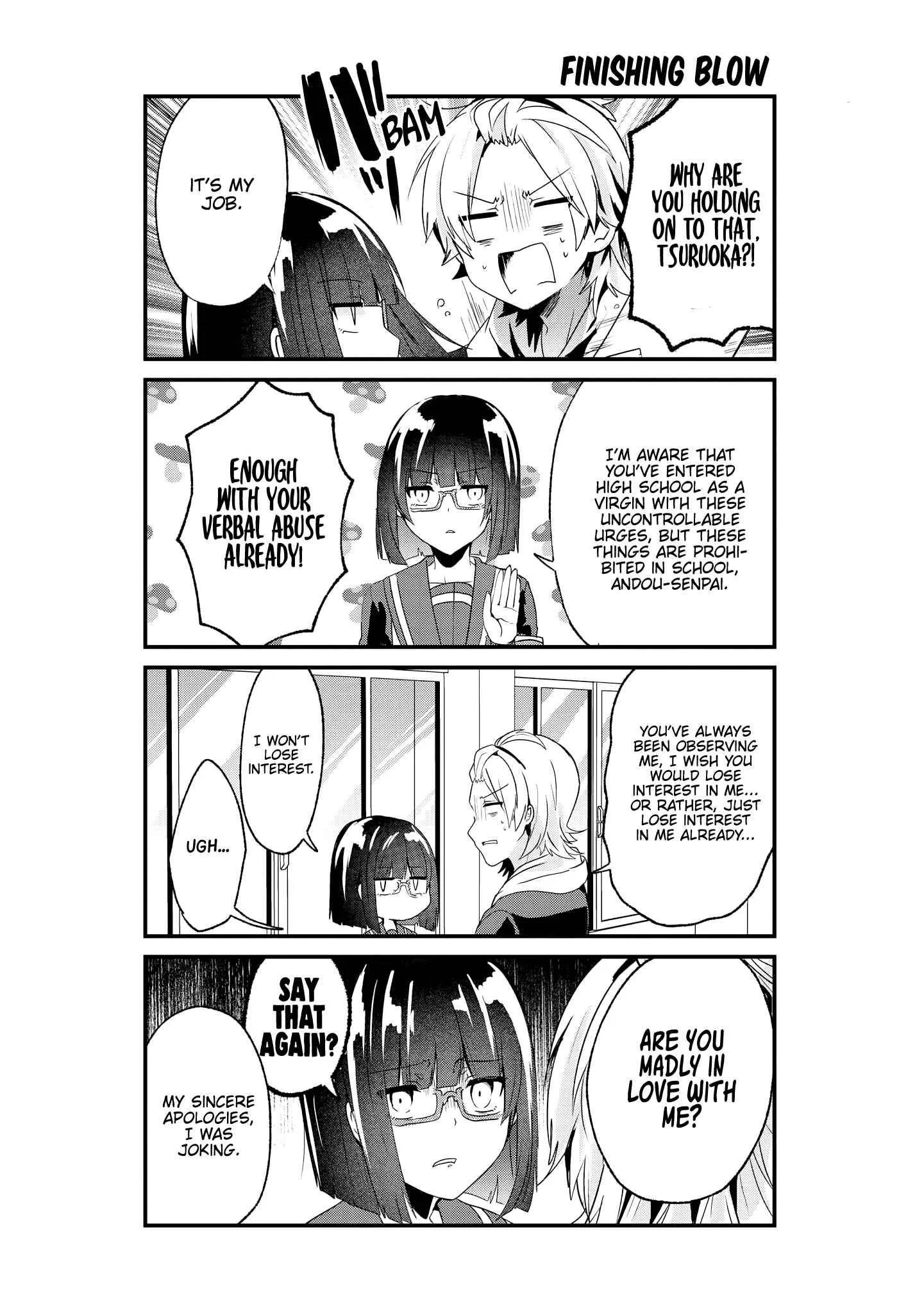 Uza Kawaii Kouhai to Ichaicha suru dake no Anthology Comic Chapter 5: Andou-Senpai, Morals in Disorder - Page 9