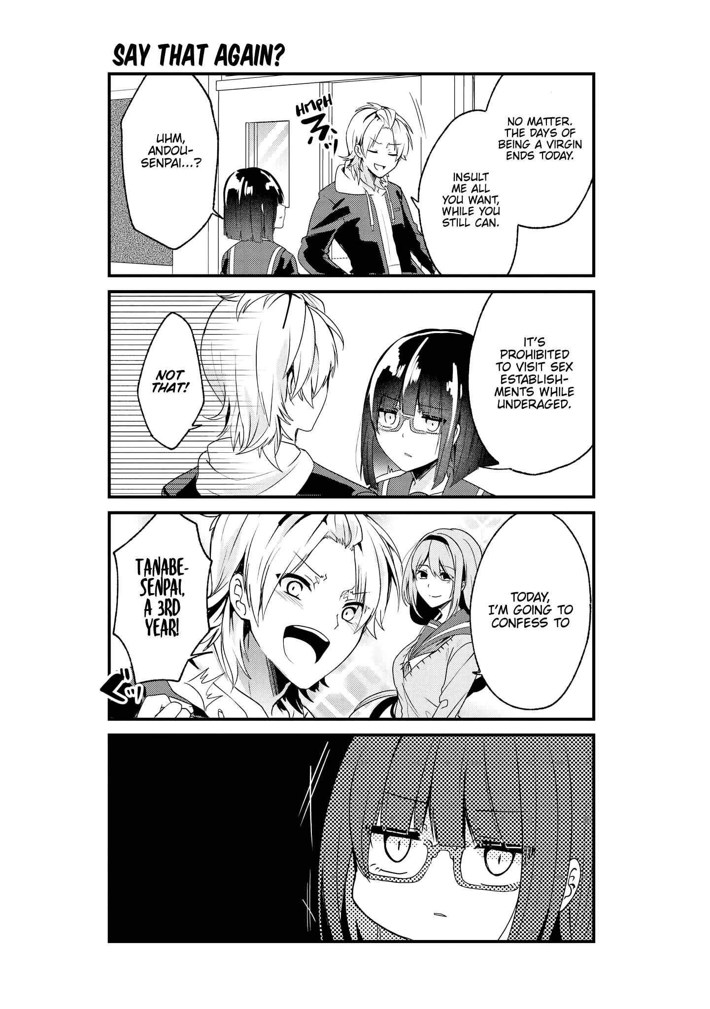 Uza Kawaii Kouhai to Ichaicha suru dake no Anthology Comic Chapter 5: Andou-Senpai, Morals in Disorder - Page 10