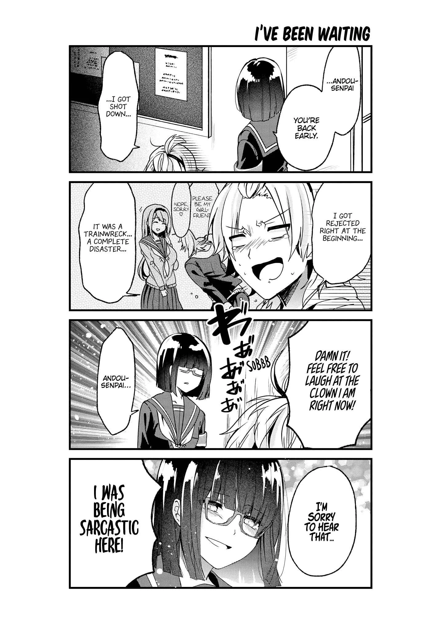 Uza Kawaii Kouhai to Ichaicha suru dake no Anthology Comic Chapter 5: Andou-Senpai, Morals in Disorder - Page 17