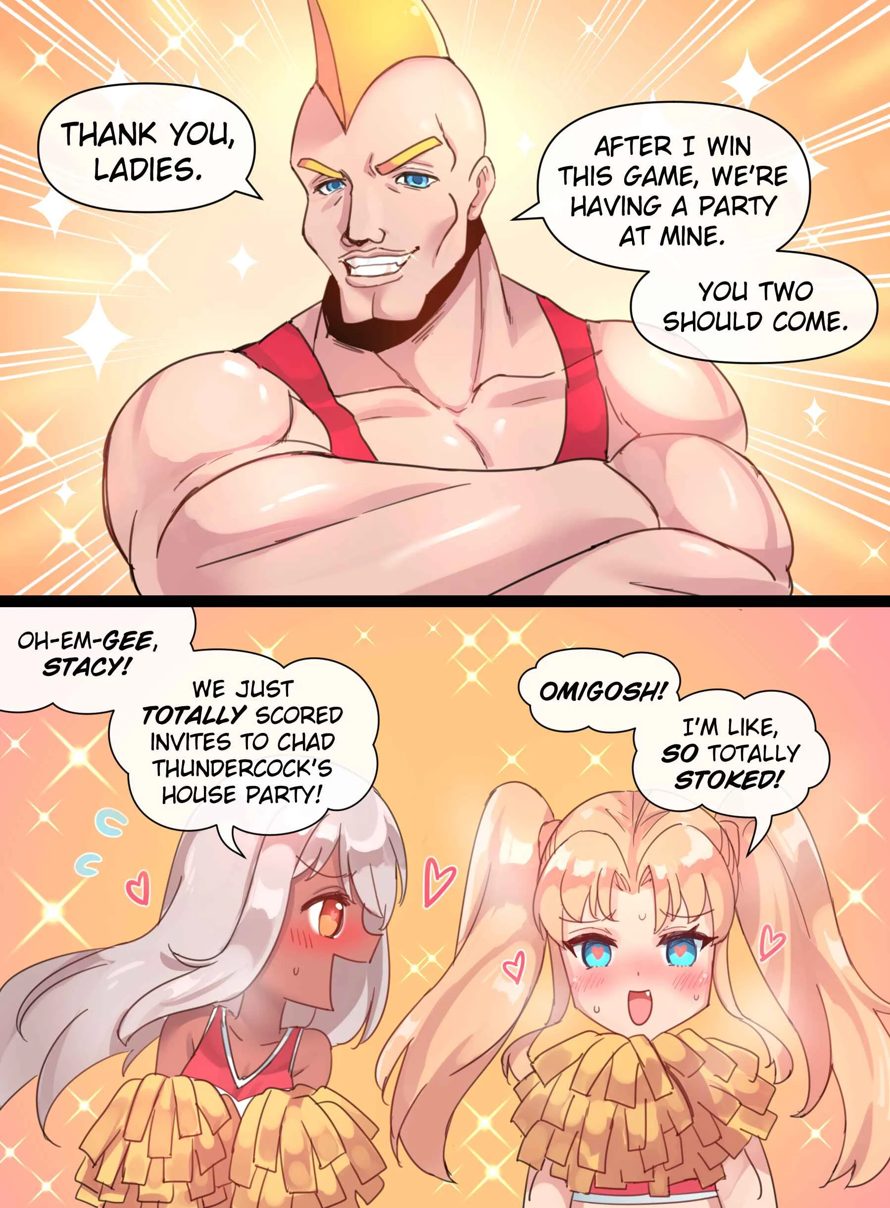 Virgin vs. Chad Chapter 1: Virgin vs. Chad! - Page 2