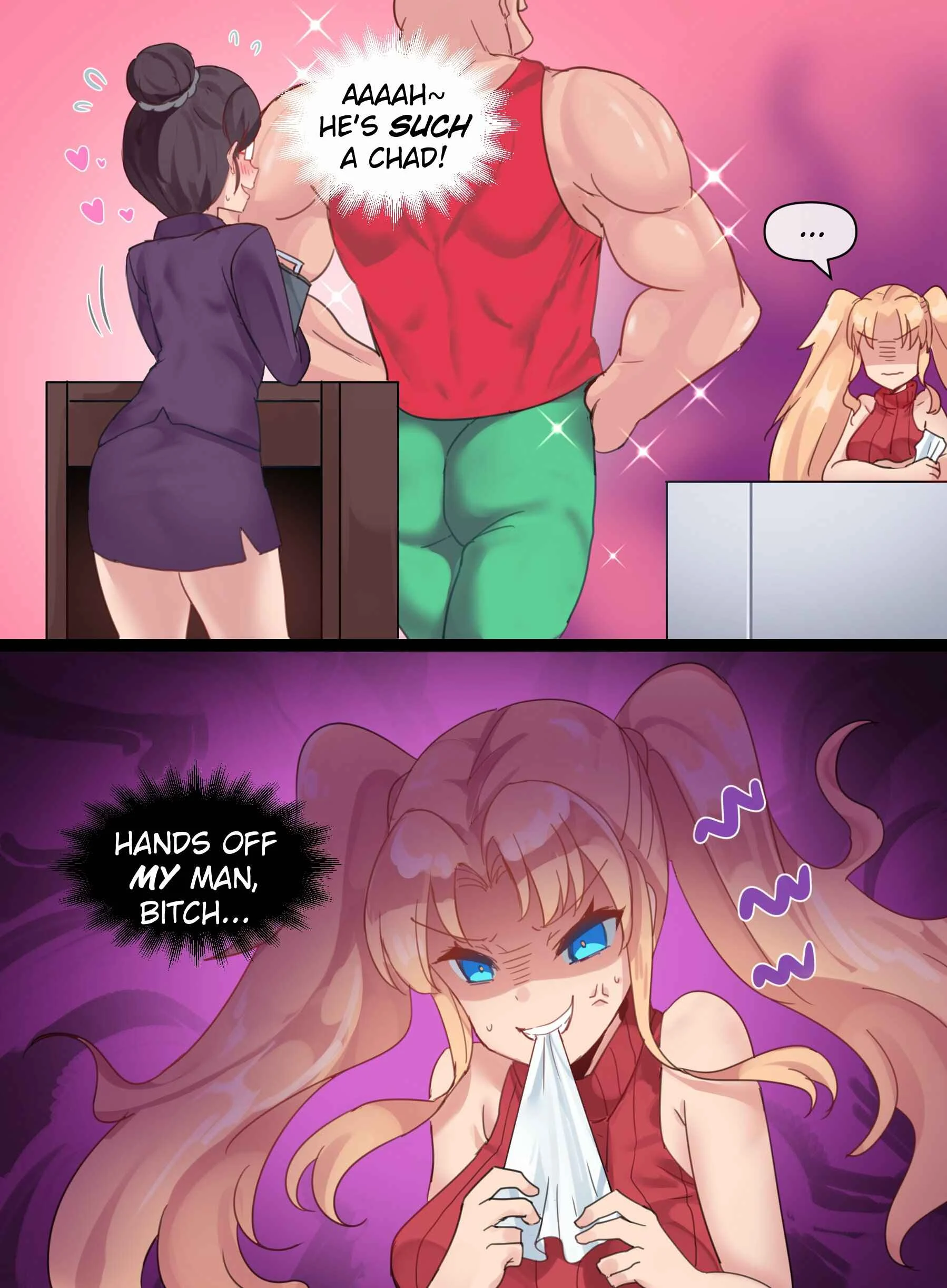 Virgin vs. Chad Chapter 2: Chad vs. Teacher! - Page 2
