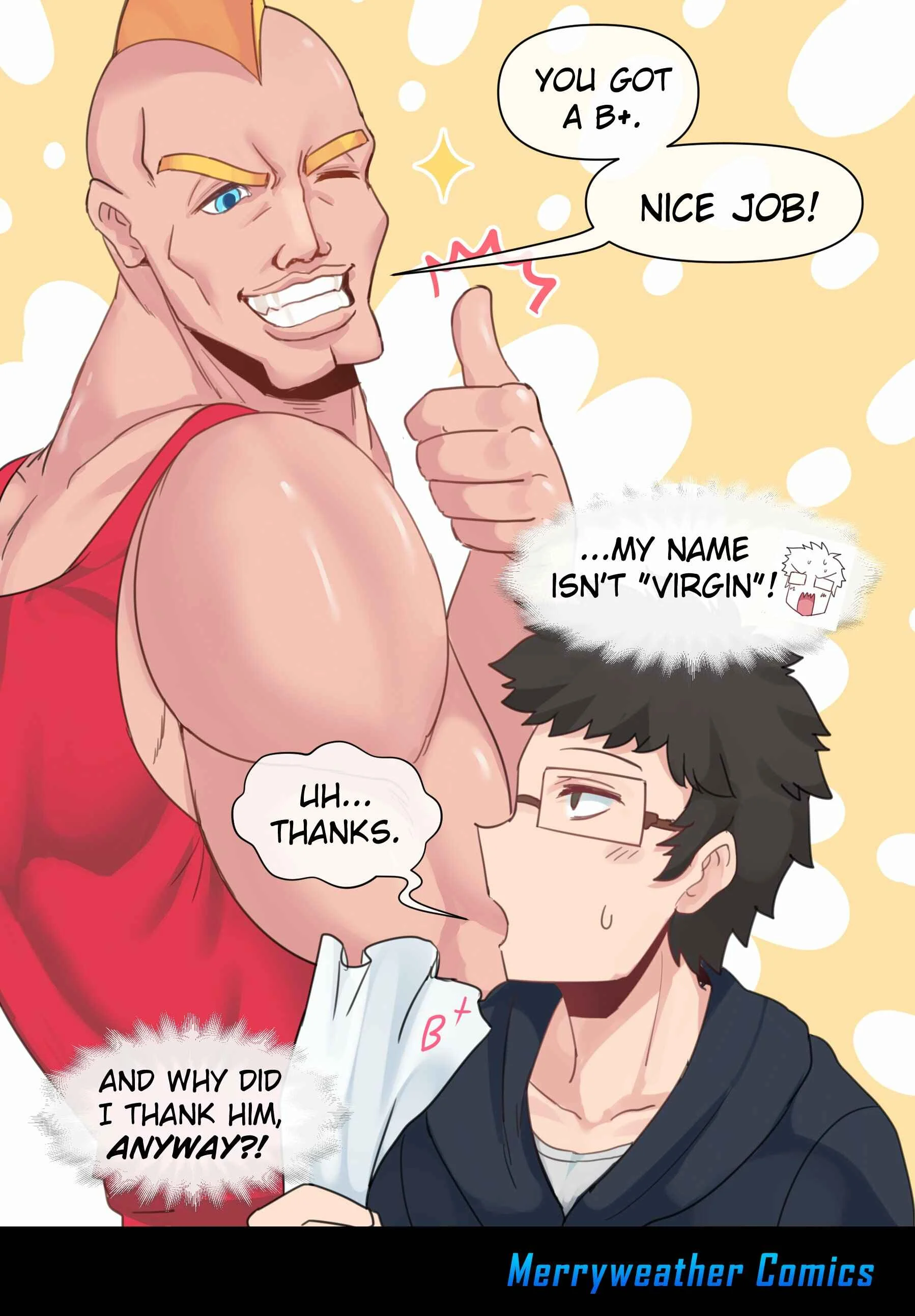 Virgin vs. Chad Chapter 2: Chad vs. Teacher! - Page 4