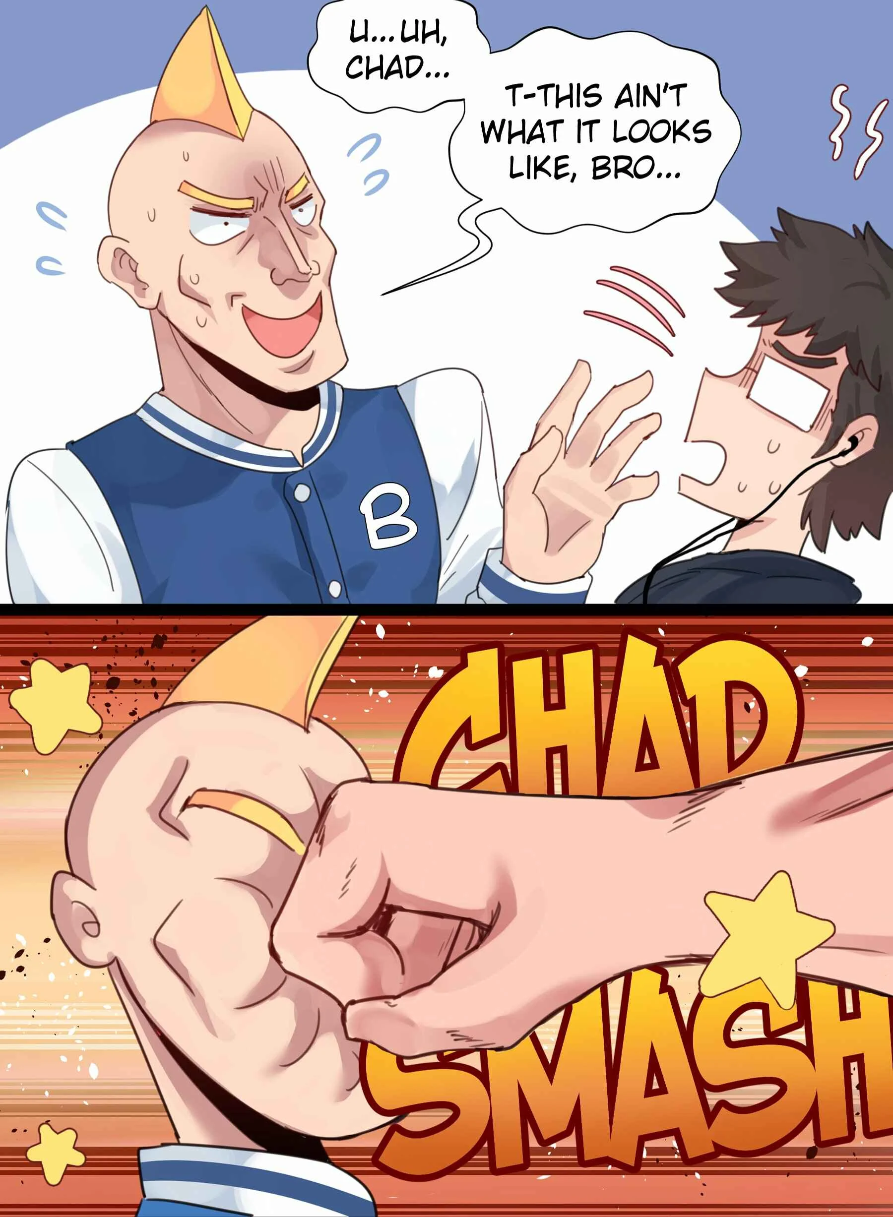 Virgin vs. Chad Chapter 3: Virgin vs. Brad! - Page 3